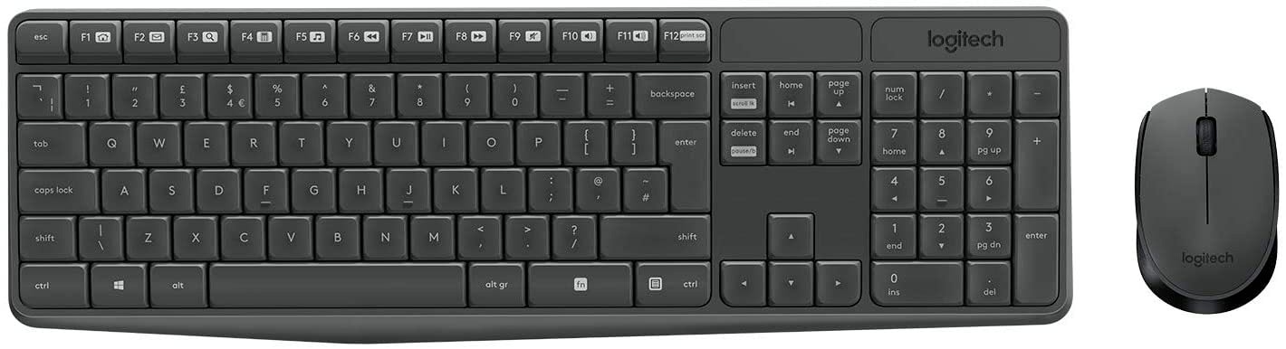 Logitech Tastatur »Wireless Combo MK235 - DE-Layout«