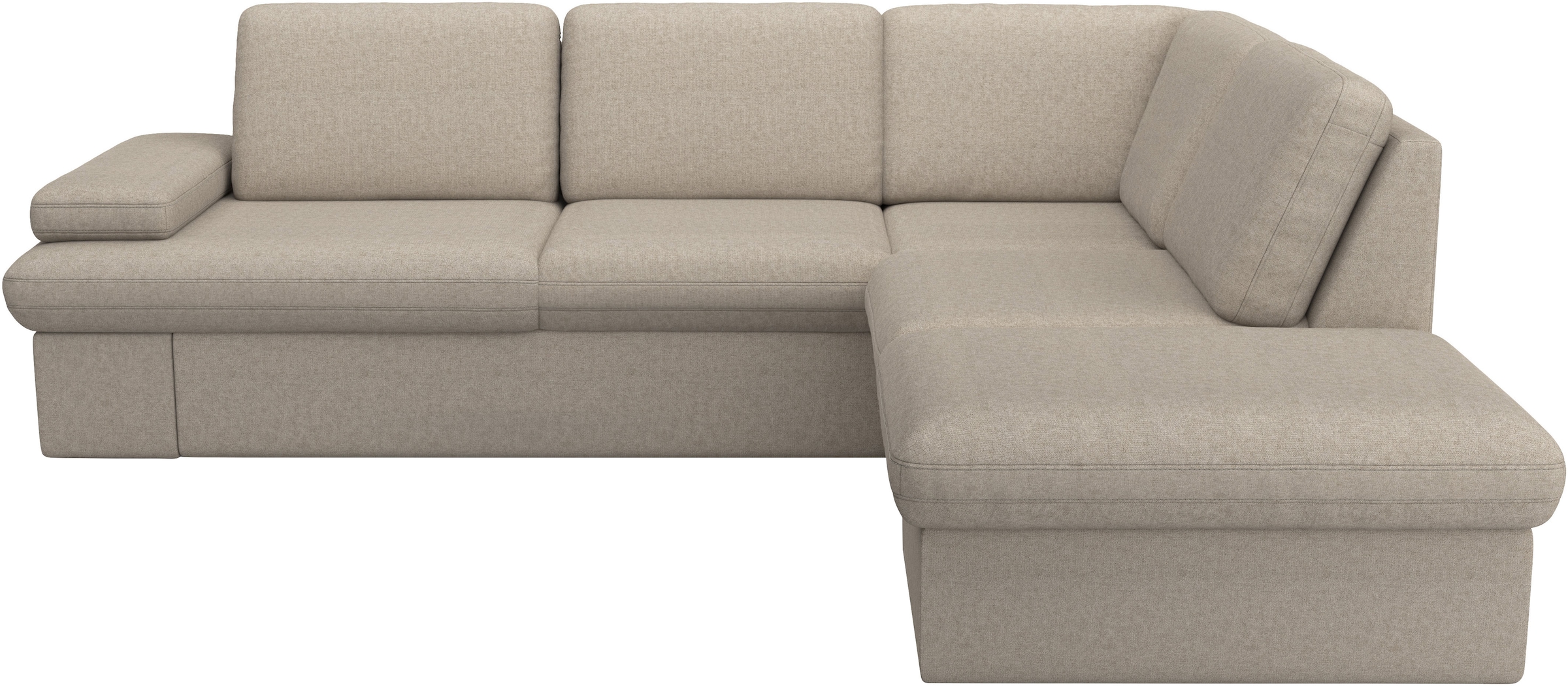 sit&more Ecksofa »Moreno«, mit Armteilverstellung,wahlweise mit Bettfunktion