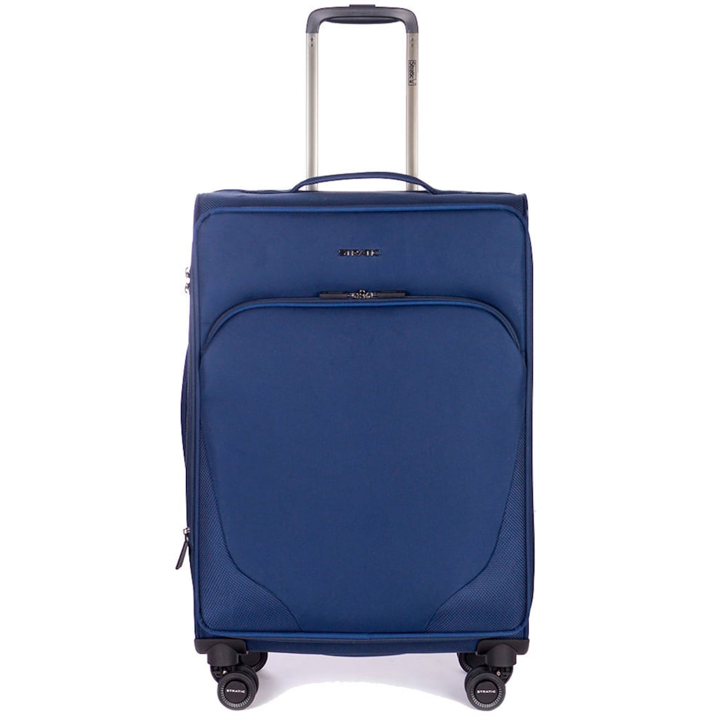 Stratic Weichgepäck-Trolley »Mix M, blue«, 4 Rollen