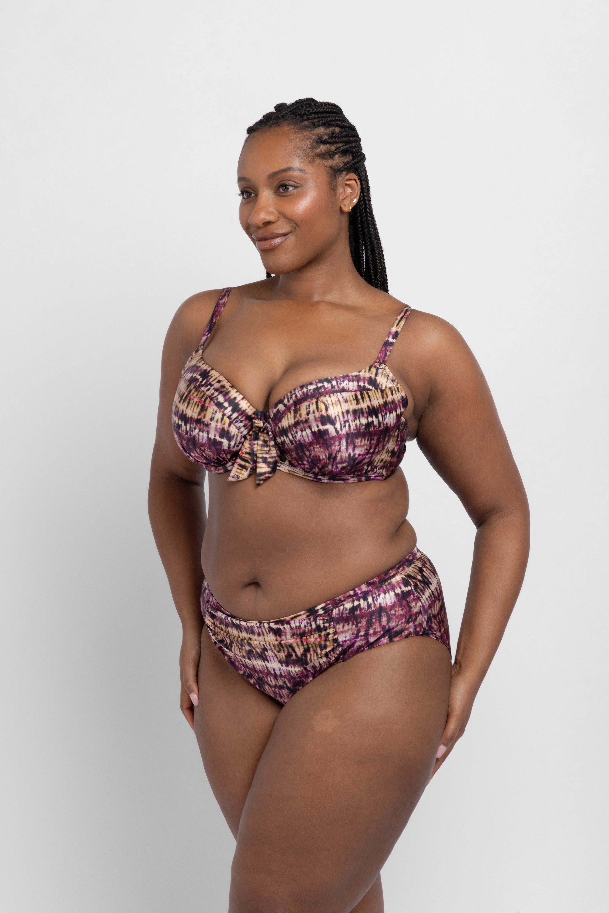 Dorina Bügel-Bikini-Top »Amnesia« Batikmuster