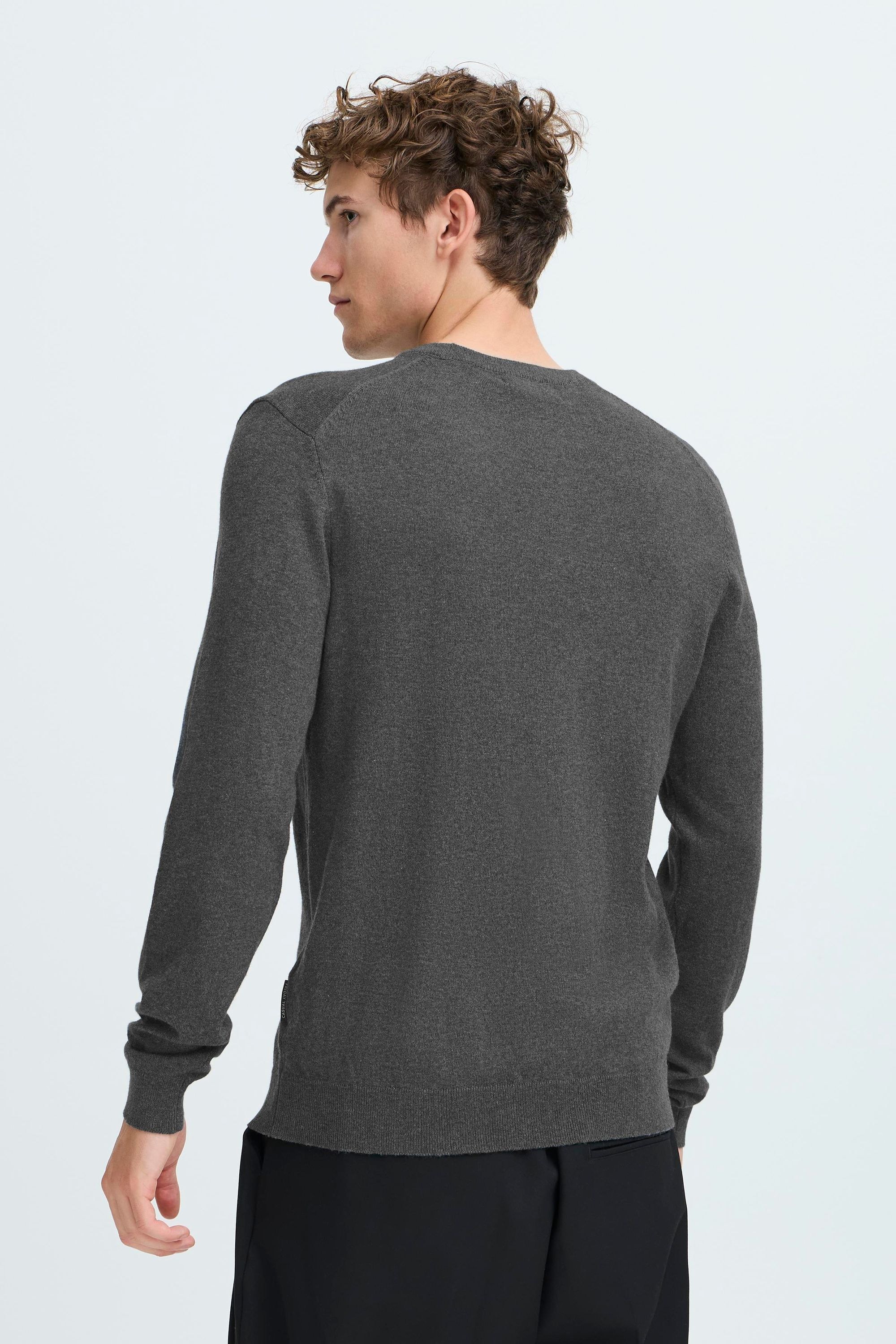 Casual Friday Strickfleece-Pullover »Strickpullover CFHALFDAN«