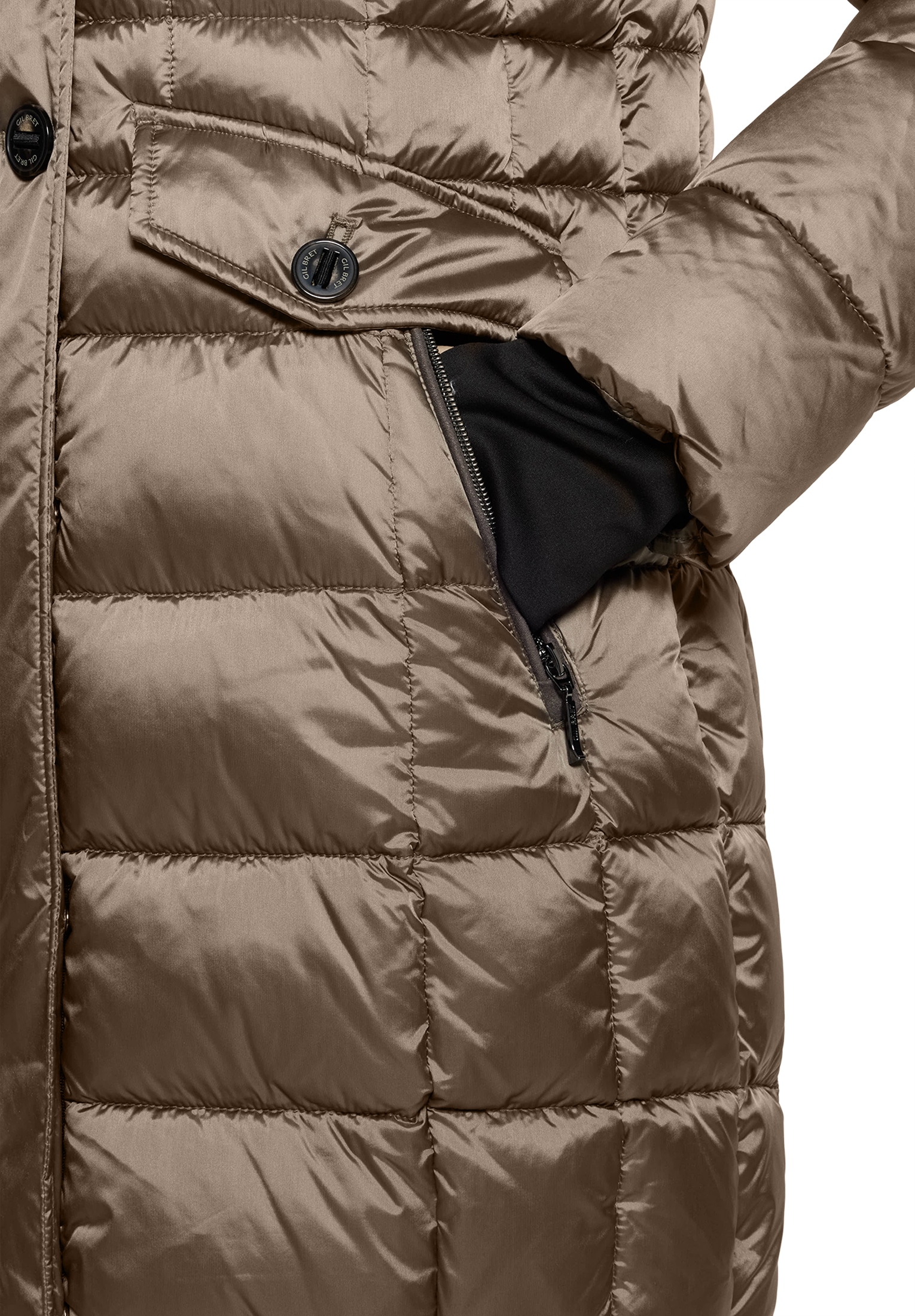 Gil Bret Winterjacke »Winterjacke mit abnehmbarer Kapuze«