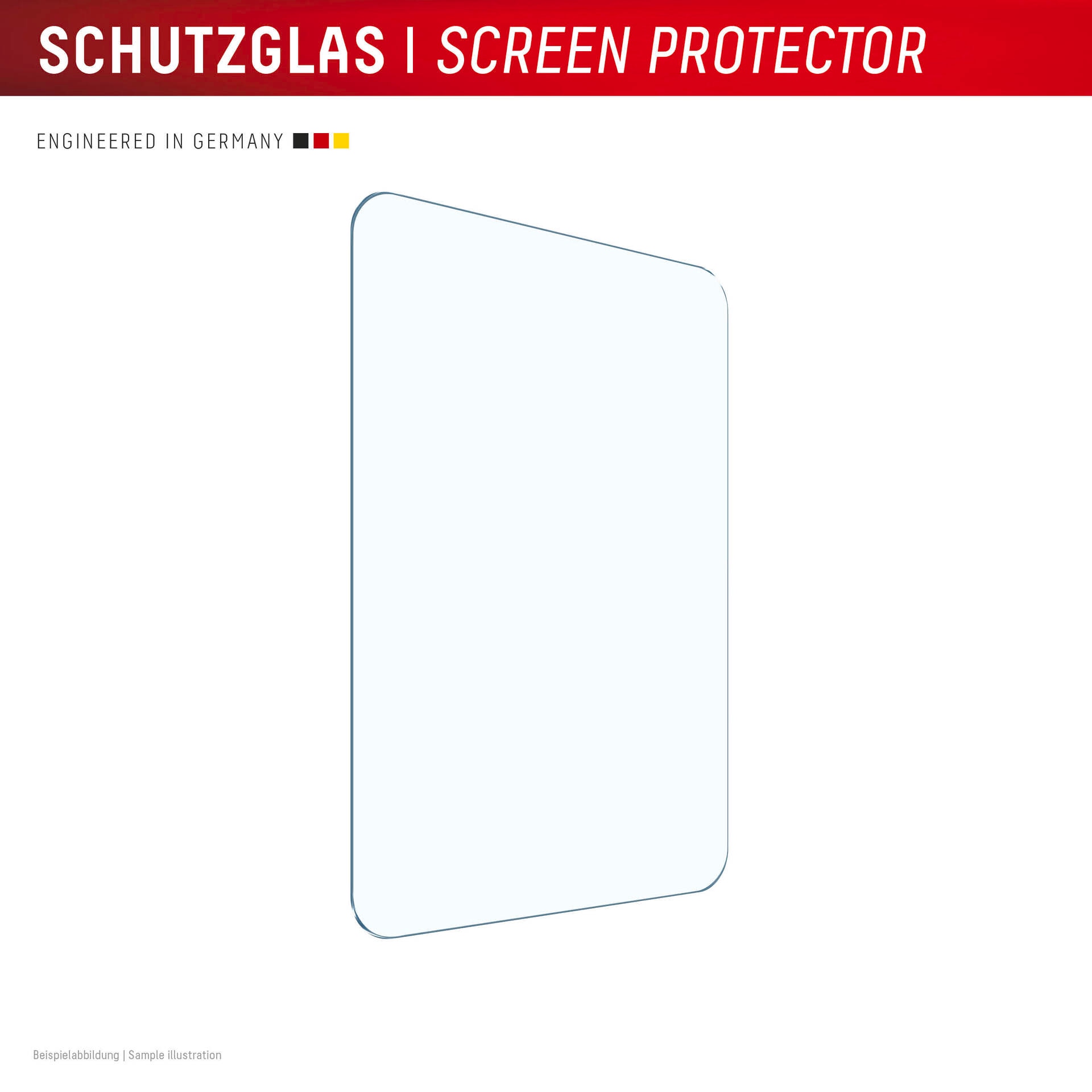 Displex Displayschutzglas »Tablet Real Glass« für Apple iPad Air 13'' (2026) Displayschutzfolie, Schutzfolie, Bildschirmschutz, kratz- & stoßfest