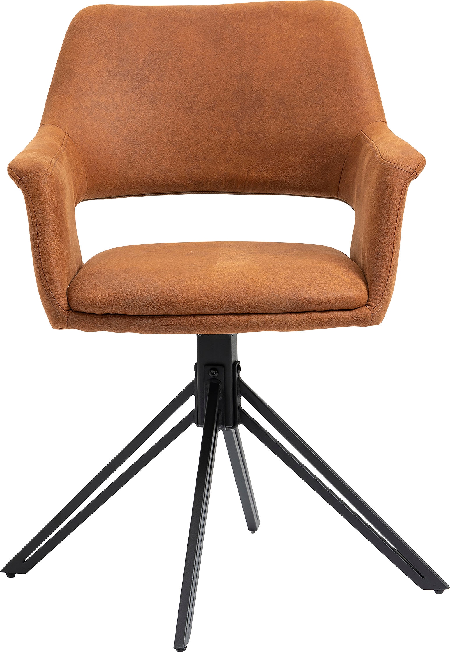 byLIVING Esszimmerstuhl »Estelle«, (Set), 2 St., Samtstoff, 360 Grad drehbar