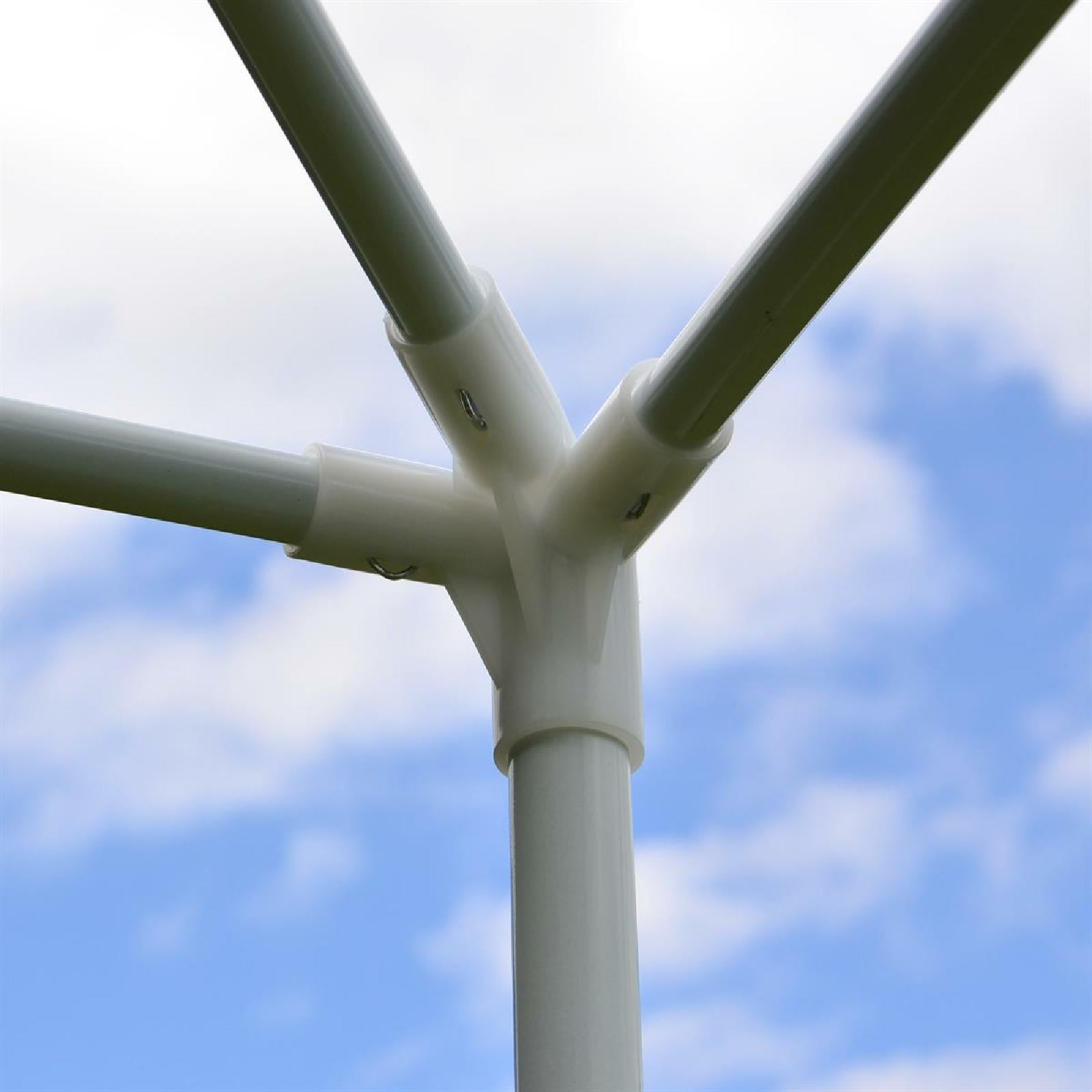 VCM Pavillon »Pavillon 3 x 3 Meter, Partyzelt PE-Plane EM2«