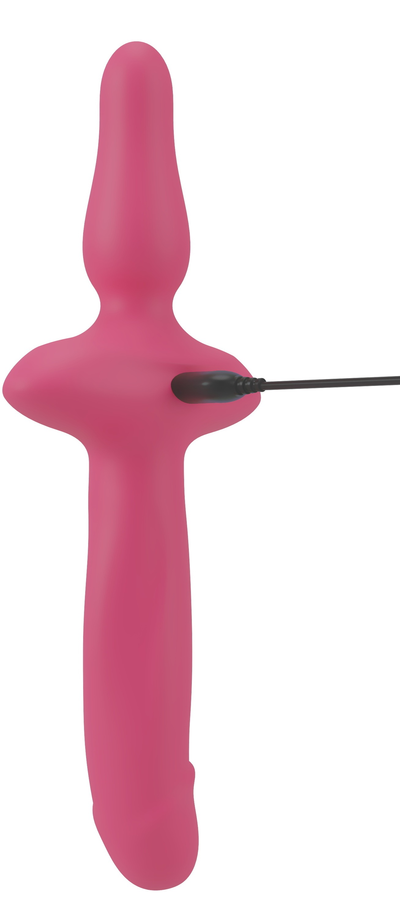 coup!es choice Vibrator »Doppelvibrator 2in1 Vibrator + Butt Plug«