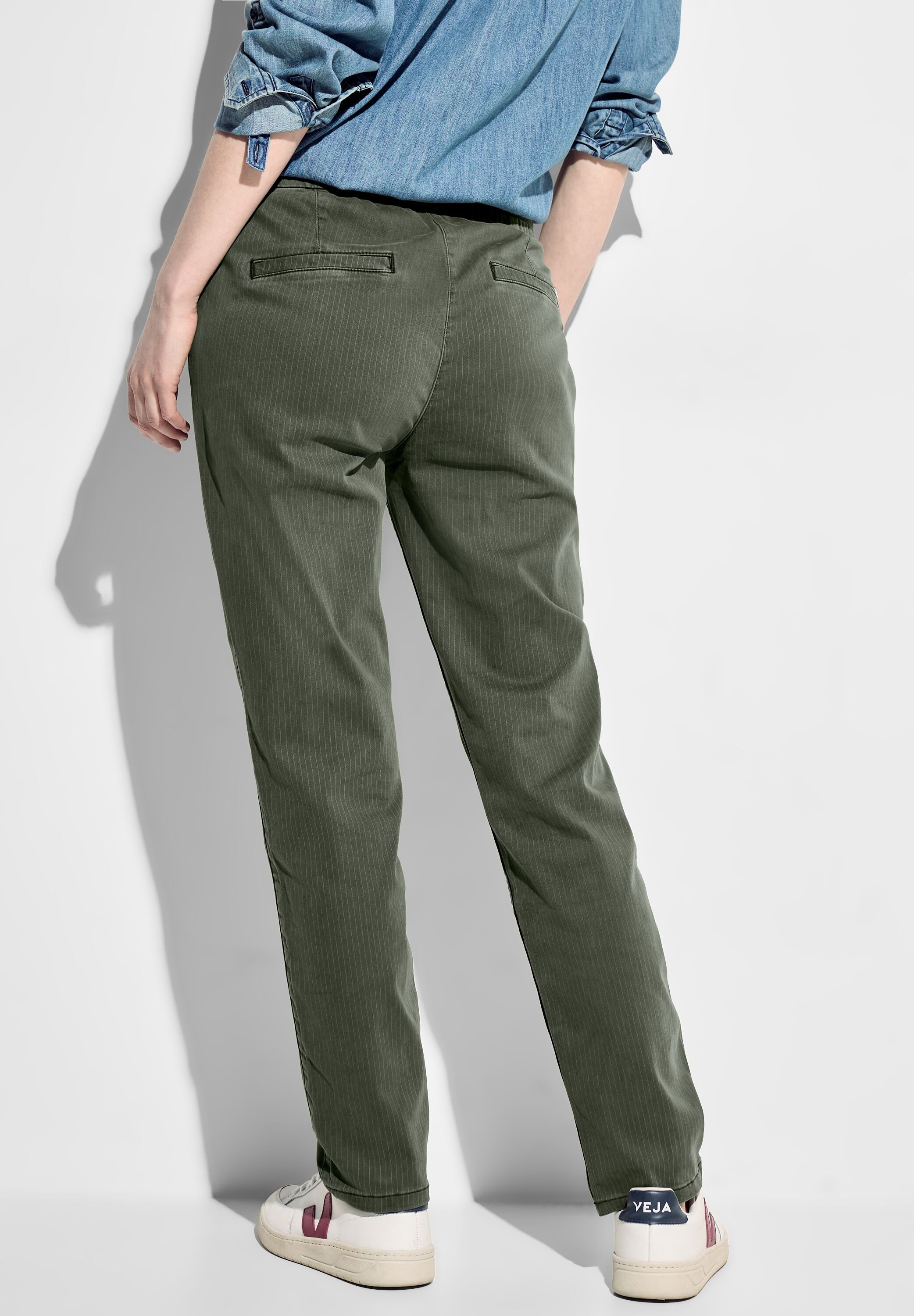 Cecil Jogginghose »Style Tracey«, mit feinen Streifen