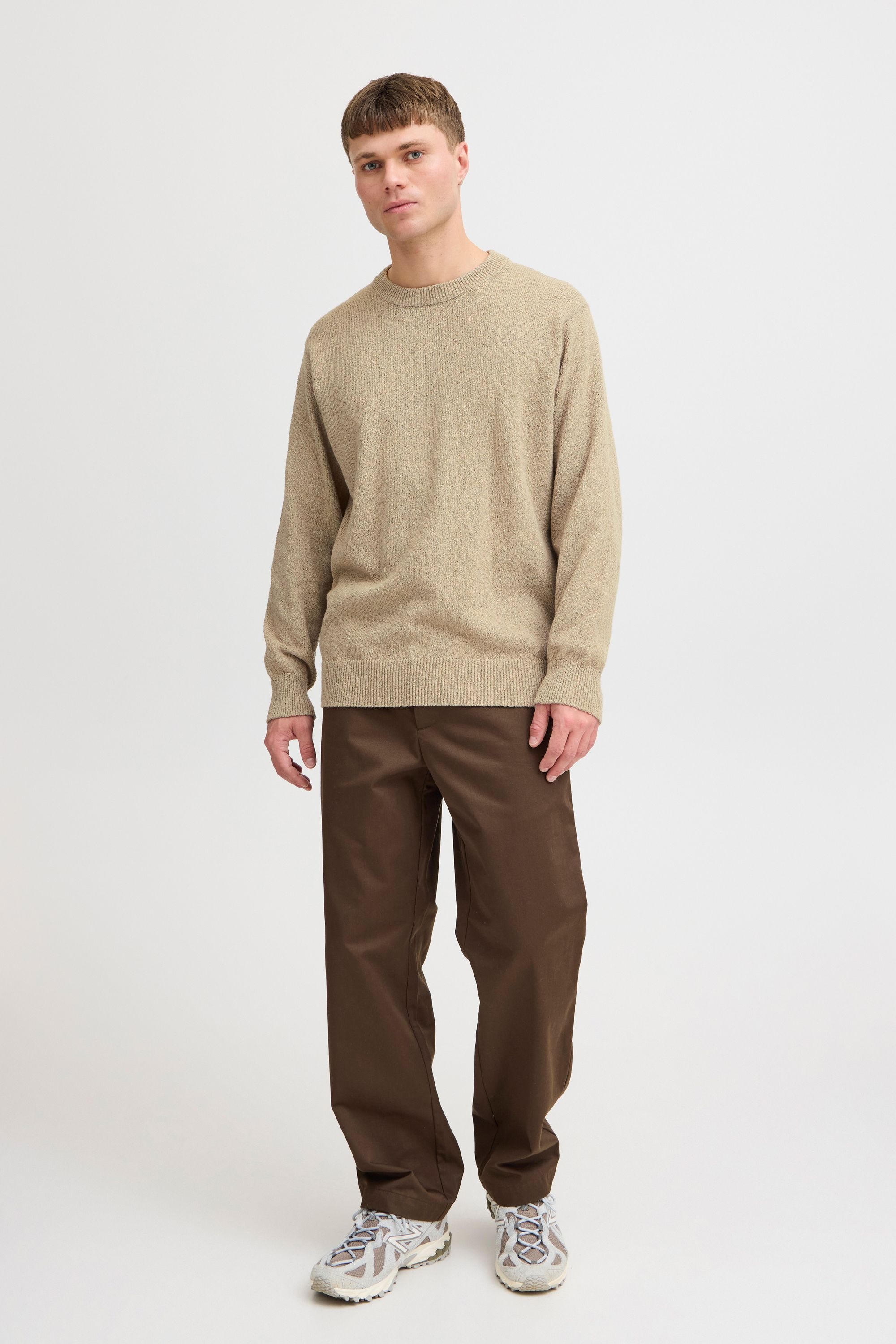 !Solid Strickfleece-Pullover »Strickpullover SDIKE«