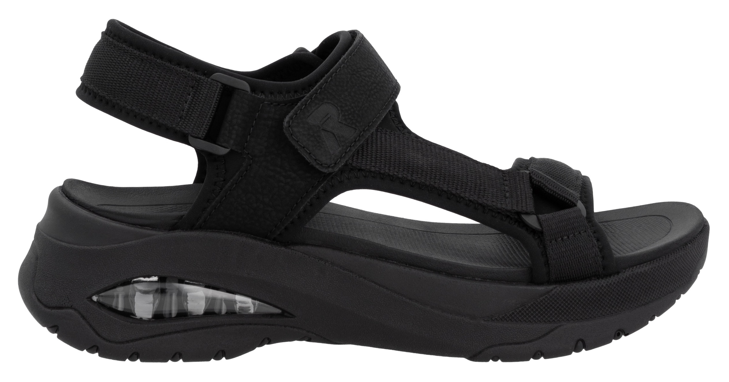 RIEKER Sport Trekkingsandale »Byron Bay vegan«, Outdoorsandale, Sommerschuh, Klettschuh mit RiekerAir Dämpfung