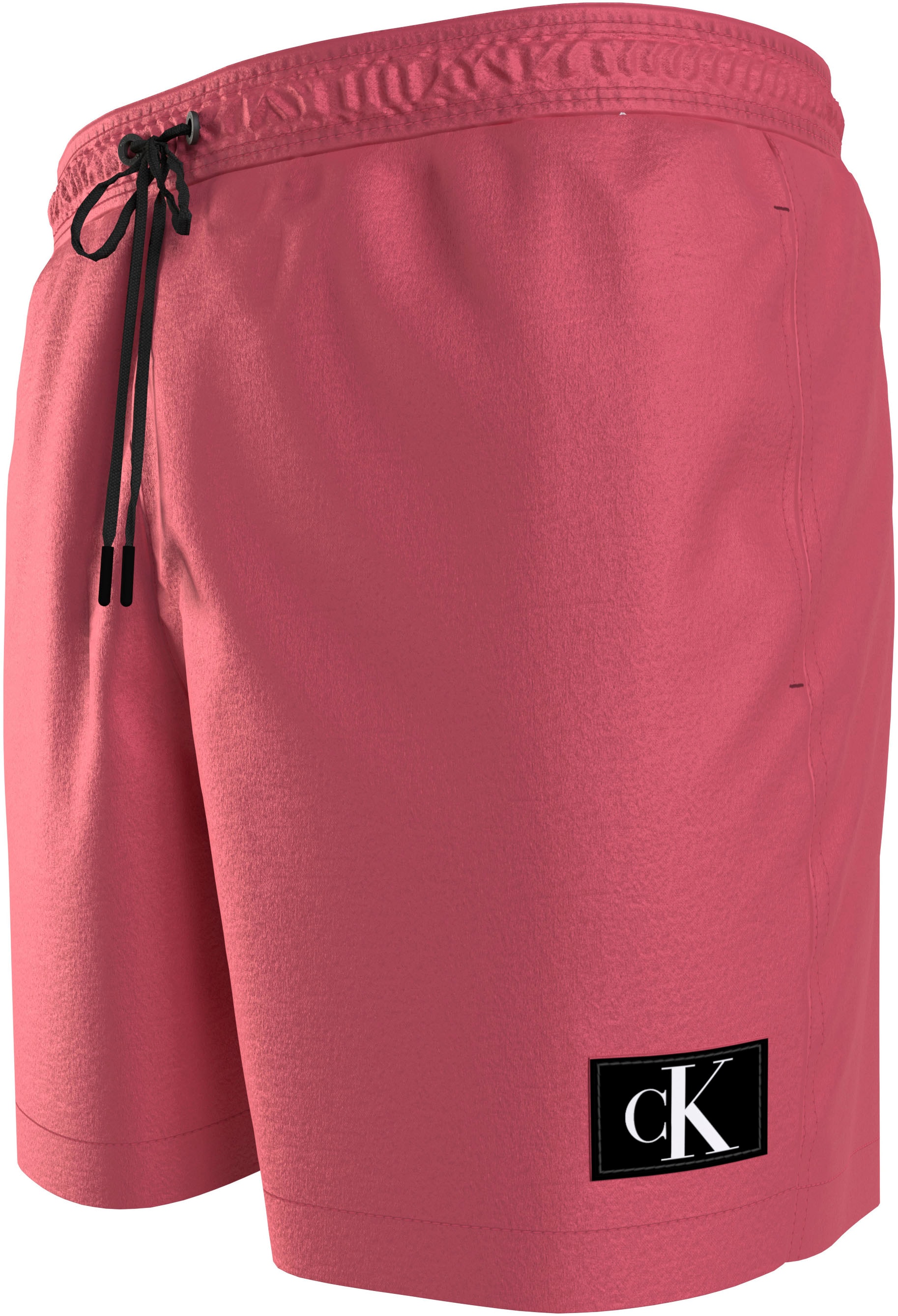 Calvin Klein Swimwear Badeshorts »MEDIUM DRAWSTRING«, mit Logo-Badge