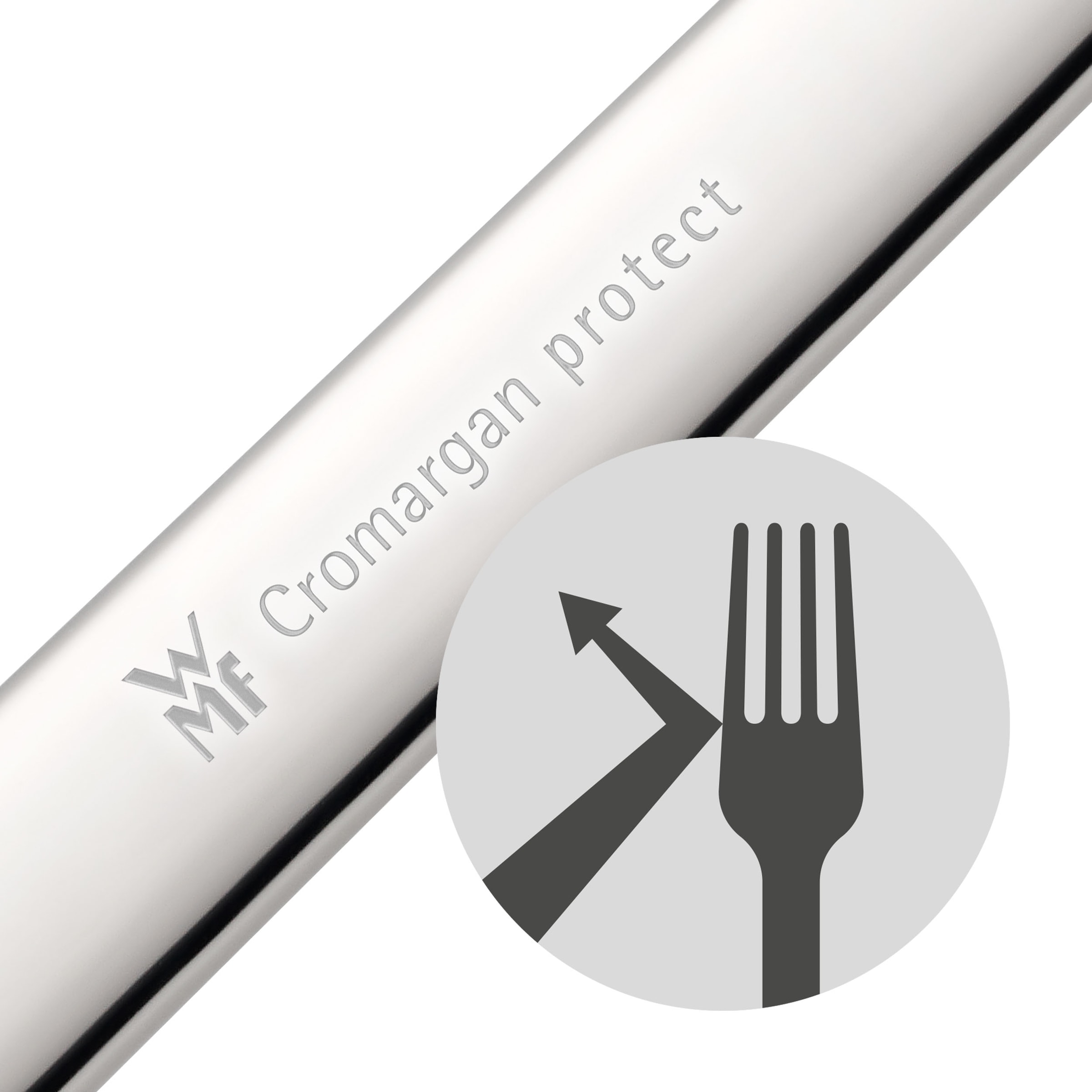 WMF Besteck-Set »Corvo«, (Set, 30 tlg.), mattiert, kratzbeständig, ergonomisch, spülmaschinenfest