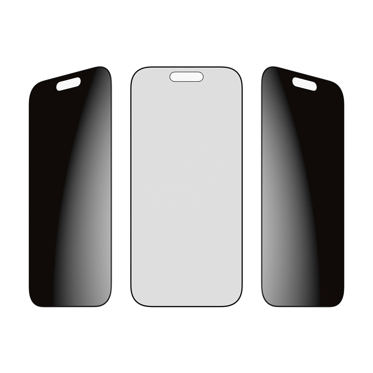 CARE by PanzerGlass Displayschutzglas »2-Way Privacy Ultra-Wide Fit Screen Protector« für Apple iPhone 17;Apple iPhone 16 Pro Displayschutzfolie, Schutzfolie, Bildschirmschutz, kratz- & stoßfest