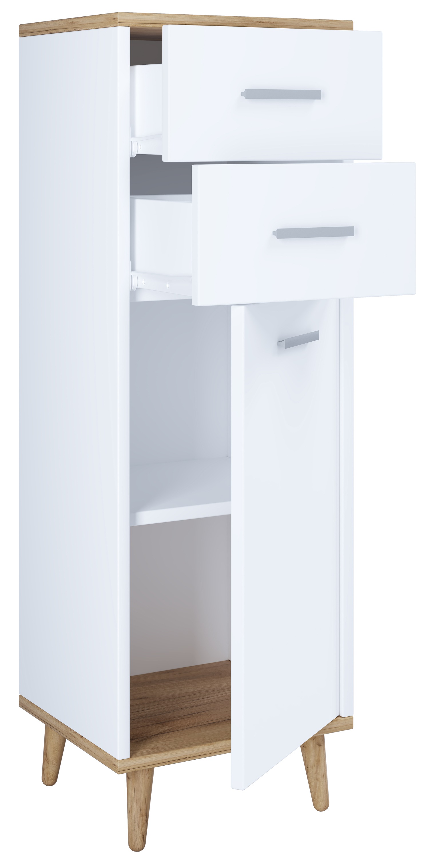 VCM Kommode »Holz Kommode Beistellmöbel Schublade Lindas« 1 Stk. tlg.