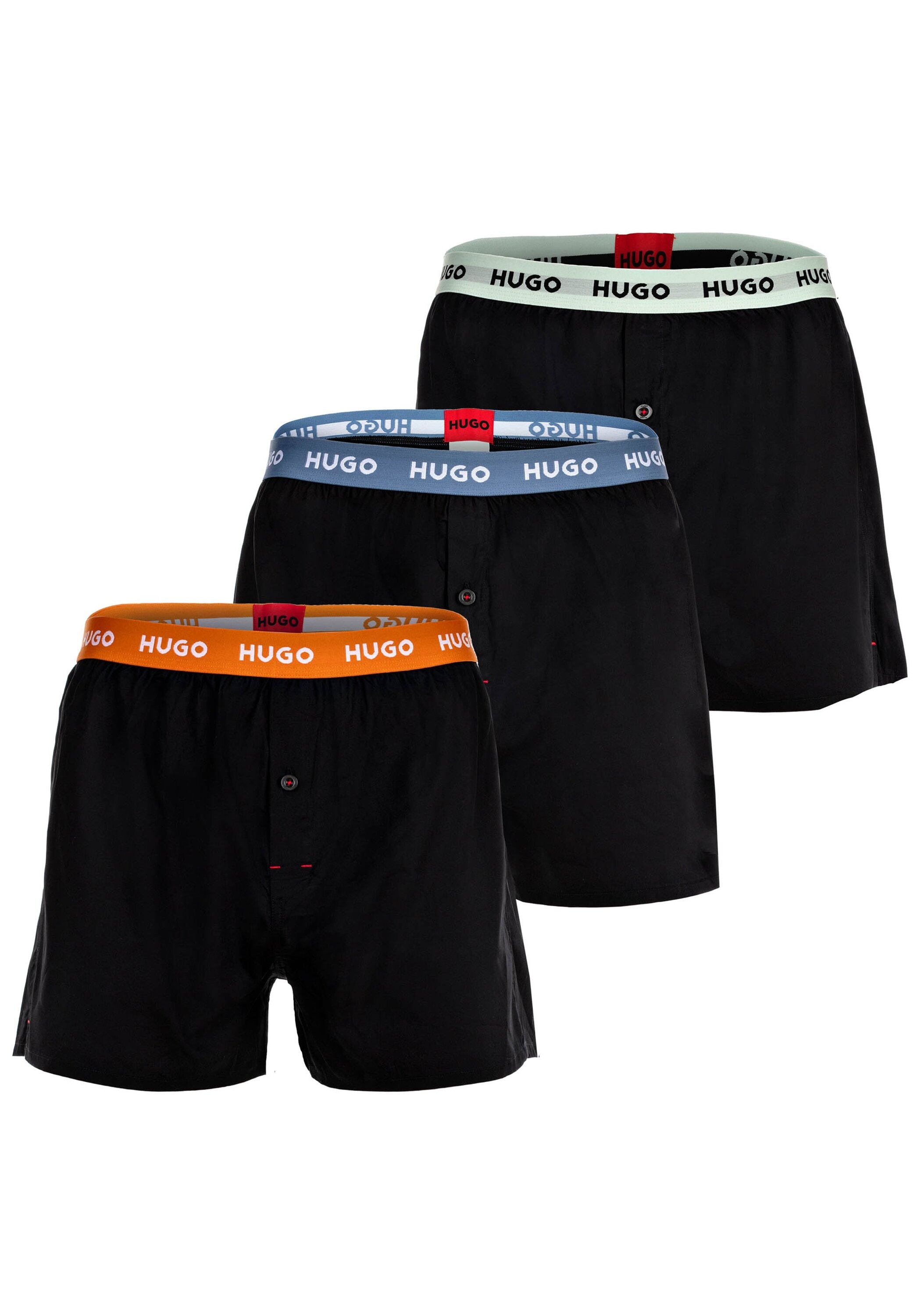 Boxershorts »Web-Boxershorts Woven Boxer Triplet 3er Pack«