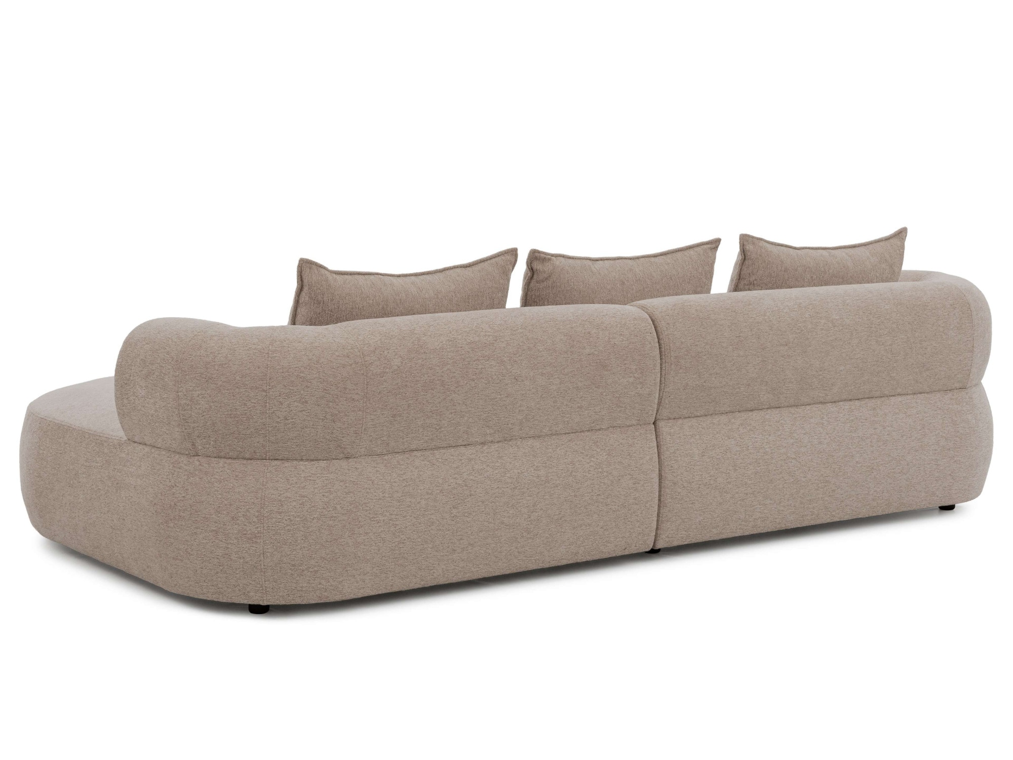 Home affaire Ecksofa »LUSSAC L-Form Design-Sofa mit Zierkissen, Maße B/T/H: 257/159/78 cm« hoher Sitzkomfort und modernes Design, Sofa ohne Bettfunktion