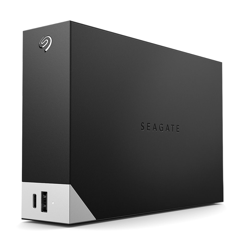 Seagate externe HDD-Festplatte »One Touch Desktop mit Hub«, 3,5 Zoll, Anschluss USB 3.0-USB-C, inklusive Rescue Data Recovery Services