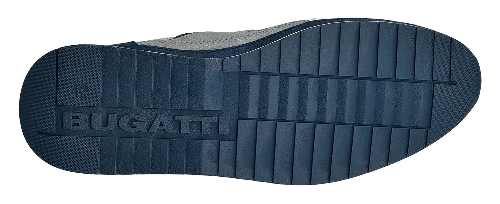 bugatti Slip-On Sneaker, Halbschuh, Freizeitschuh, Slipper mit elastischen Gummizügen