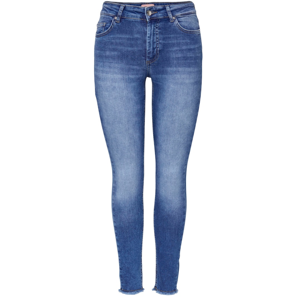 ONLY Ankle-Jeans »ONLBLUSH LIFE«, mit offenen Säumen