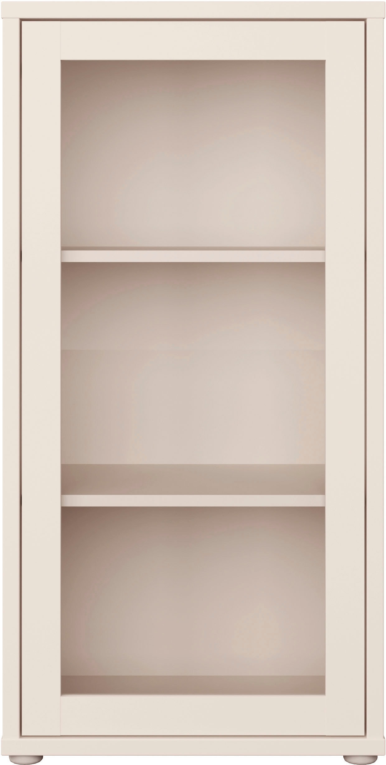 FORTE Kommode »Alice Springs Vitrine, erhältlich in 2 Größen Push to Open« Glatüre, Grifflos, 2 Ausführungen