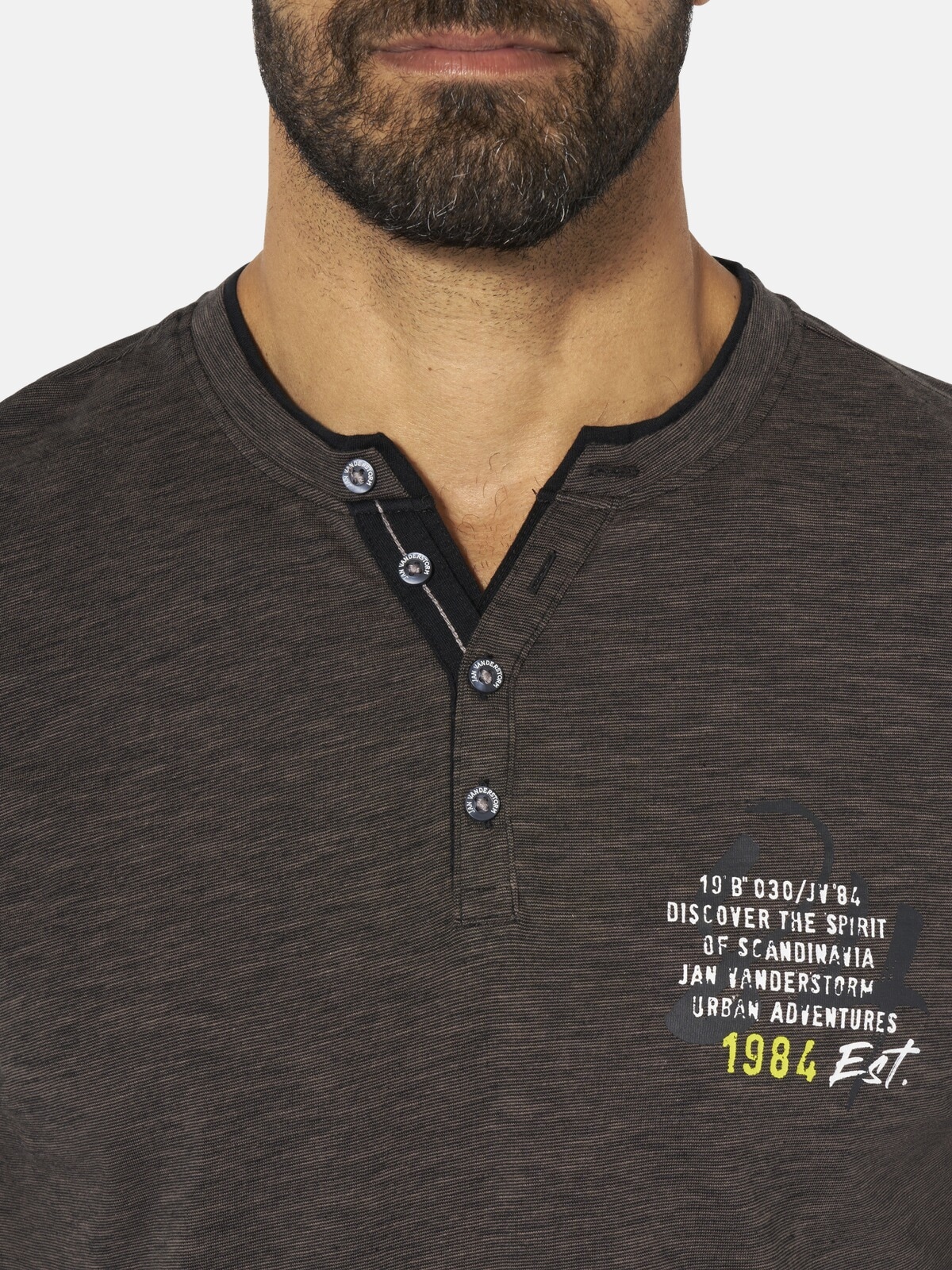 Jan Vanderstorm T-Shirt »T-Shirt SEPPOR«