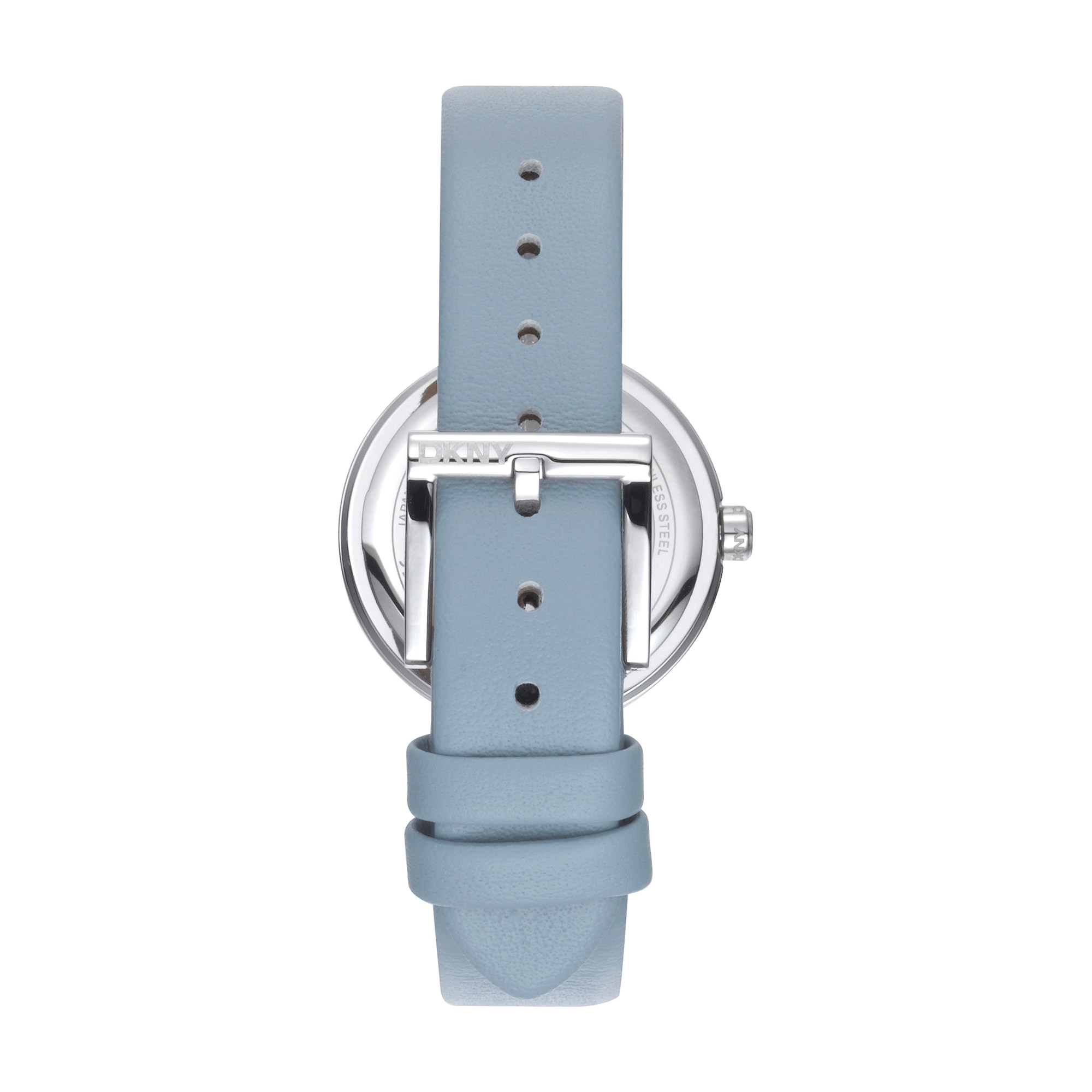 DKNY Quarzuhr »Downtown Midi« Armbanduhr, Damenuhr, Lederarmband, analog