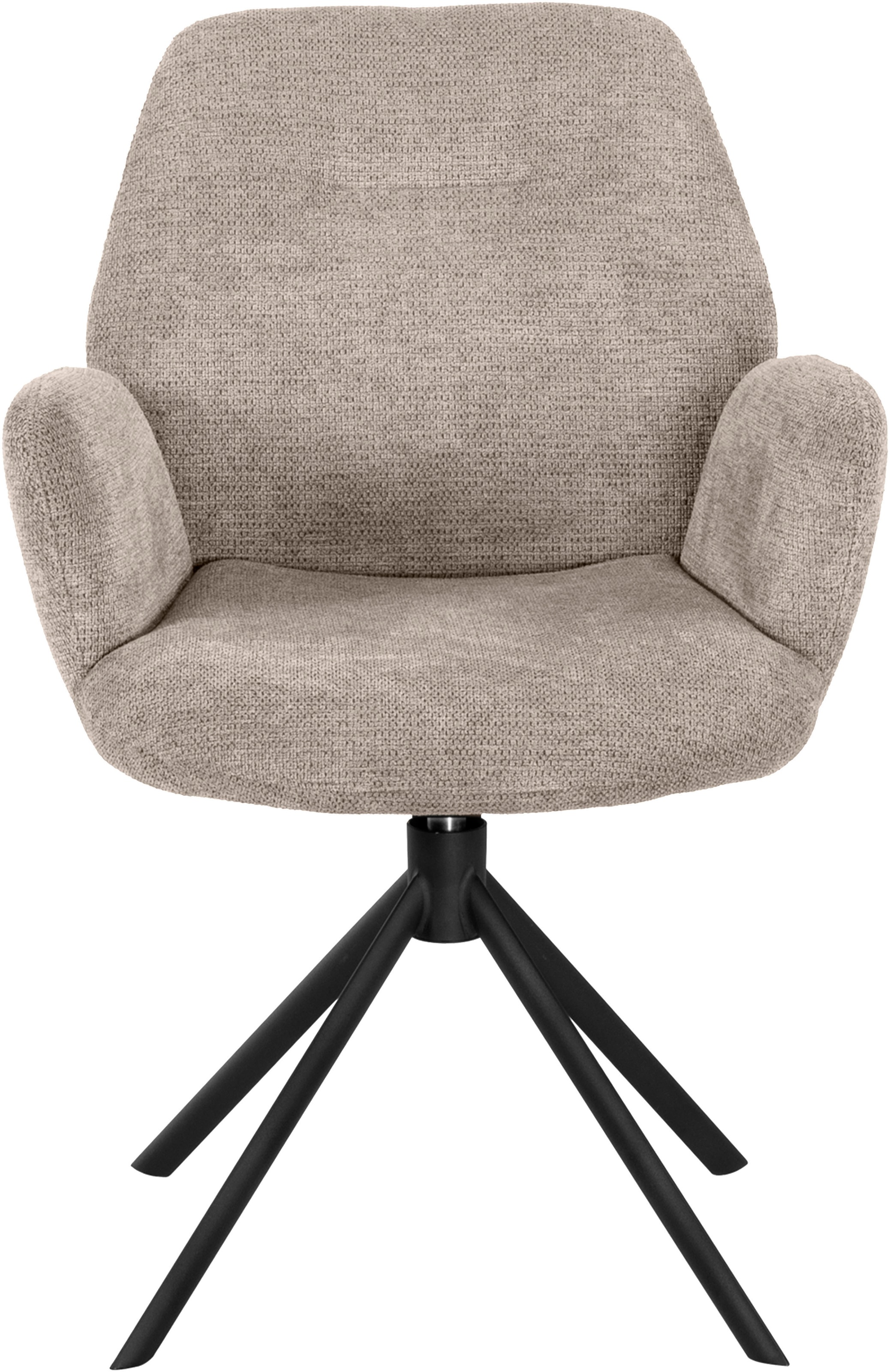 OMG Design Esszimmerstuhl »Lisa« (Set) 1 Stk.Drehstuhl mit auto-return, Armlehnenstuhl