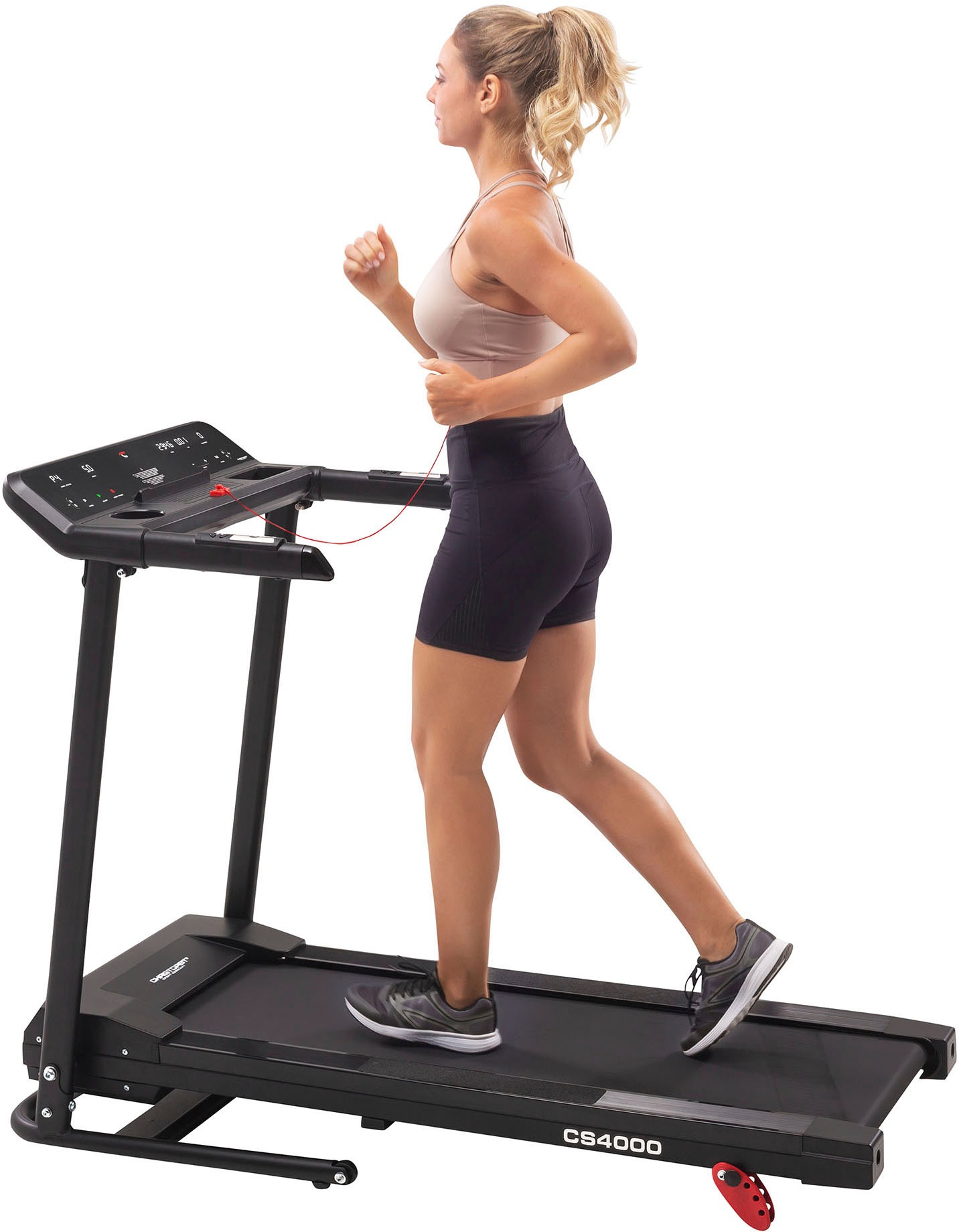 Christopeit Sport® Laufband »CS 4000 mit Gestensteuerung«, (mit Ausklappautomatik Soft-Drop-System und Tablet-Halterung), bis max. 12 km/h, klappbar
