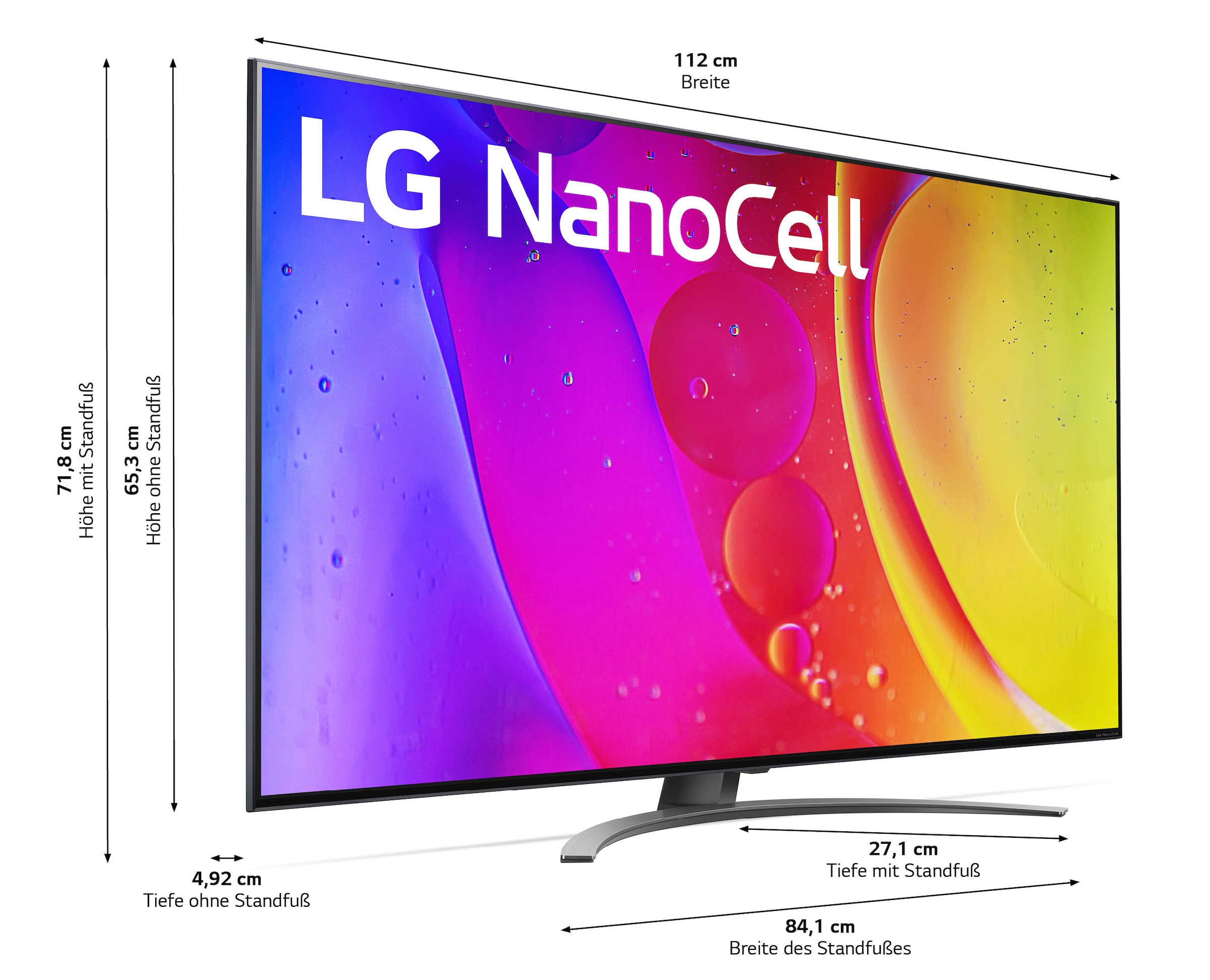 LG LED-Fernseher »50NANO819QA«, 4K Ultra HD, Smart-TV