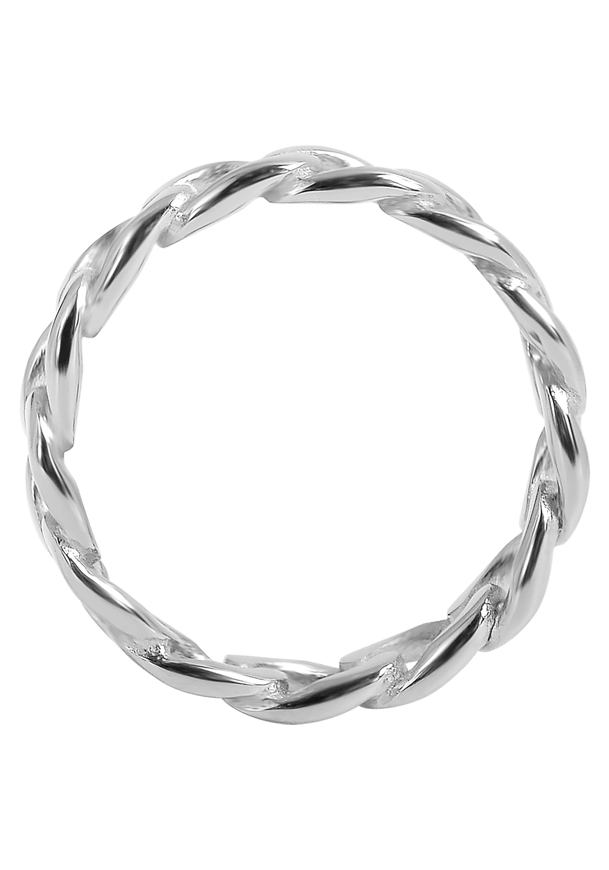 AKZENT Fingerring »Silvana, silberfarbig, langlebig«