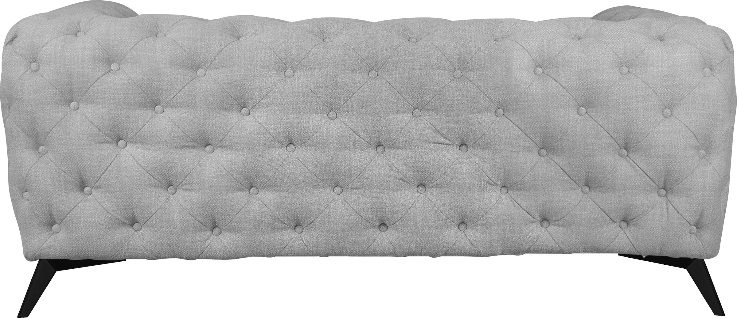 Home affaire Chesterfield-Sofa »Glynis« aufwändige Knopfheftung, moderne Chesterfield Optik, Fußfarbe wählbar