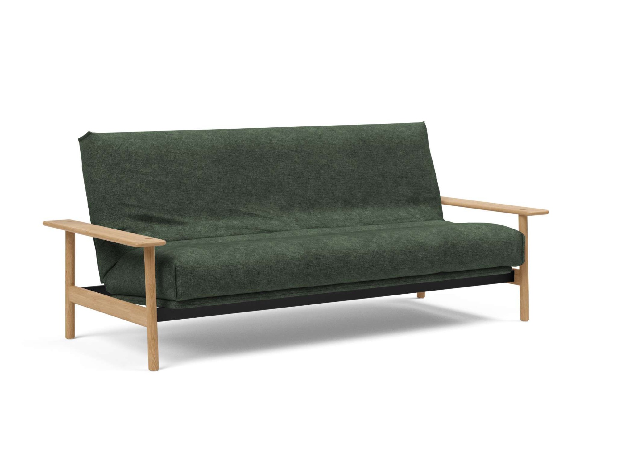 INNOVATION LIVING ™ Schlafsofa »Balder Softspring, stabile Armlehnen, bequem und komfortabel«, vollwertiger Bettersatz, hochwertige Matratze durchgehendem Lattenrost