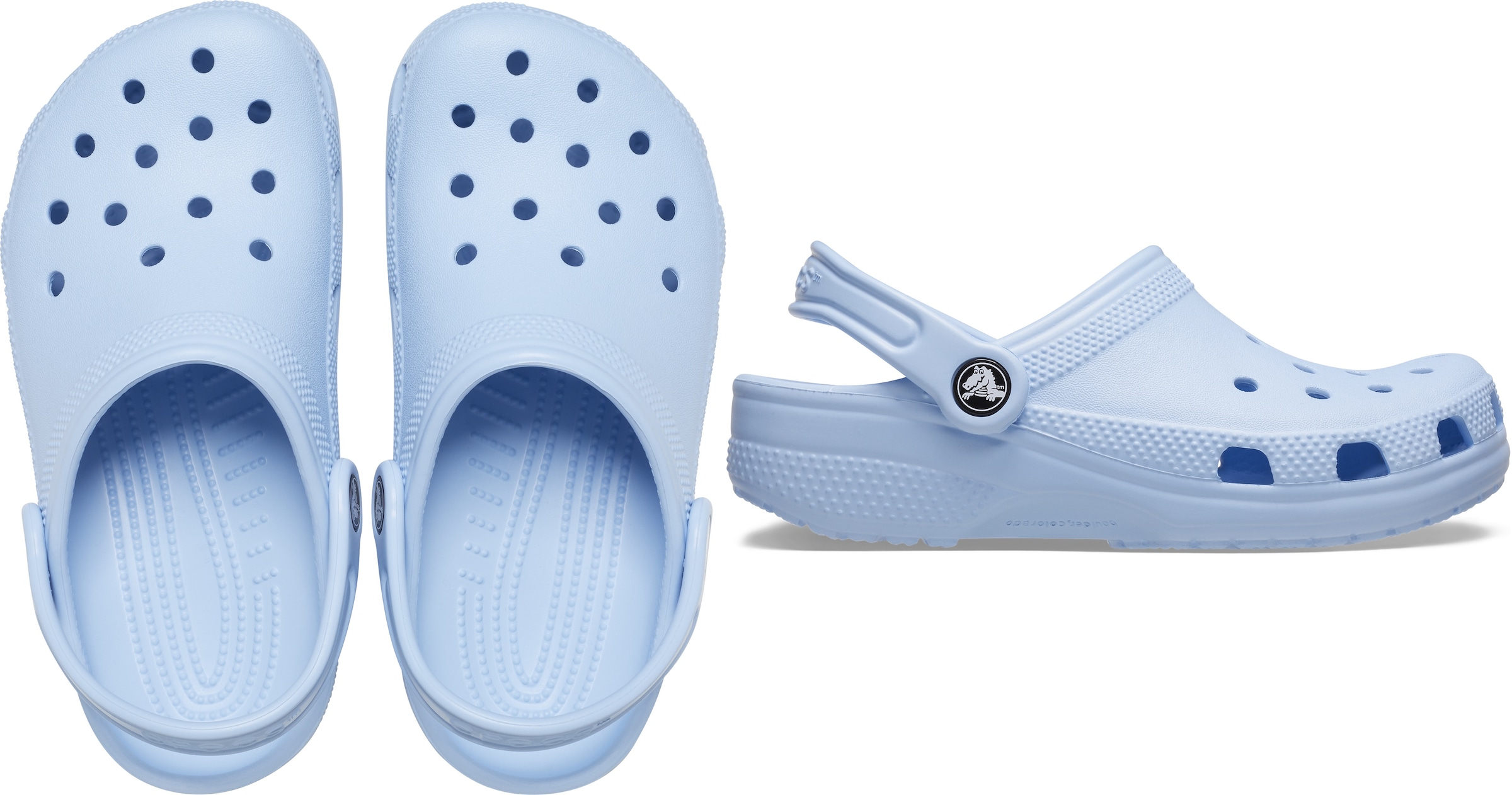 Crocs Clog »Classic Clog K«, Hausschuh, Schlappen, Sandale mit Fersenriemen