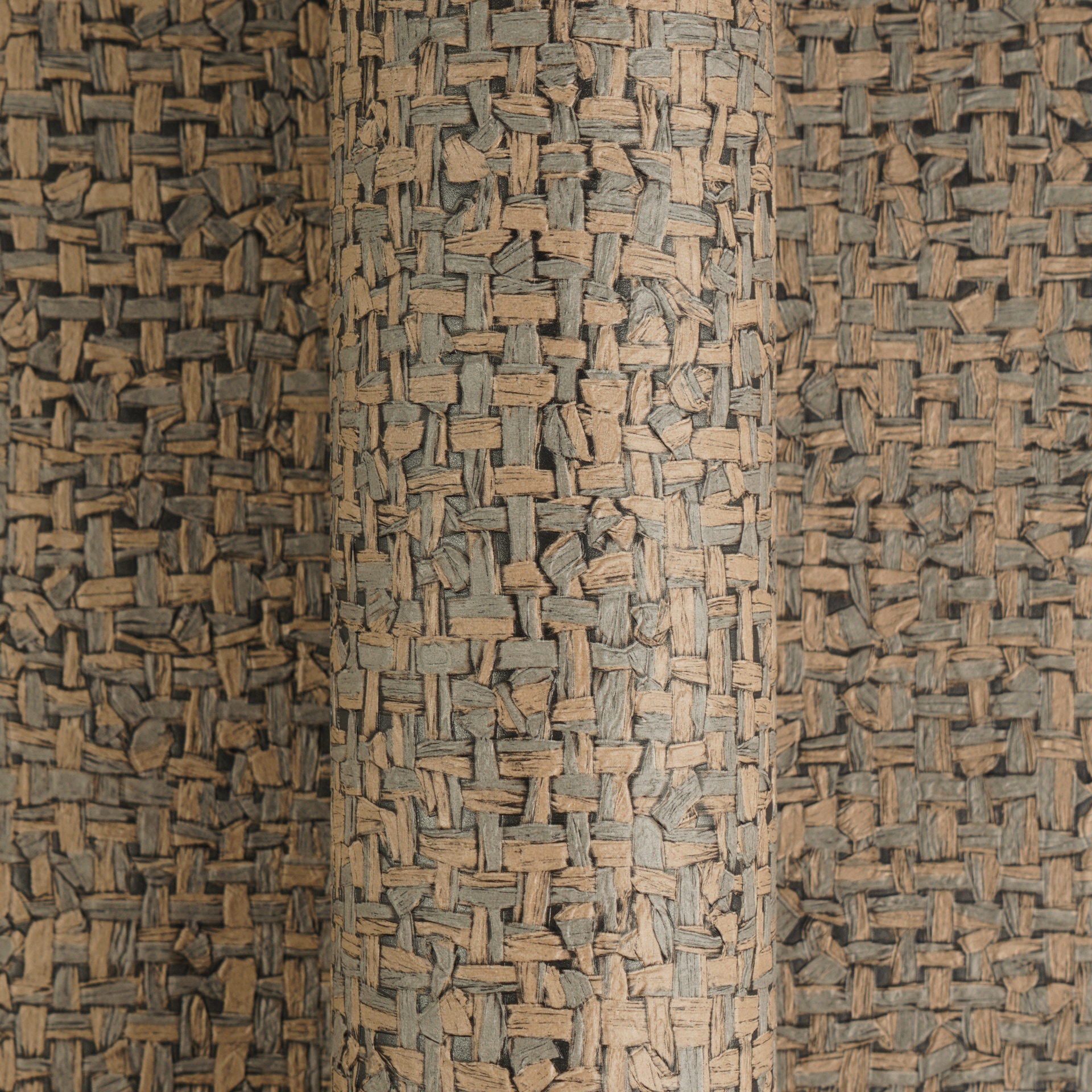 living walls Vliestapete »Vibes & Styles Jan – Stud!o Sense & Surface Vliestapete« Flechtoptik leicht strukturiert Natürliche Flechtoptik mit feiner Struktur und dezentem Glanzeffekt
