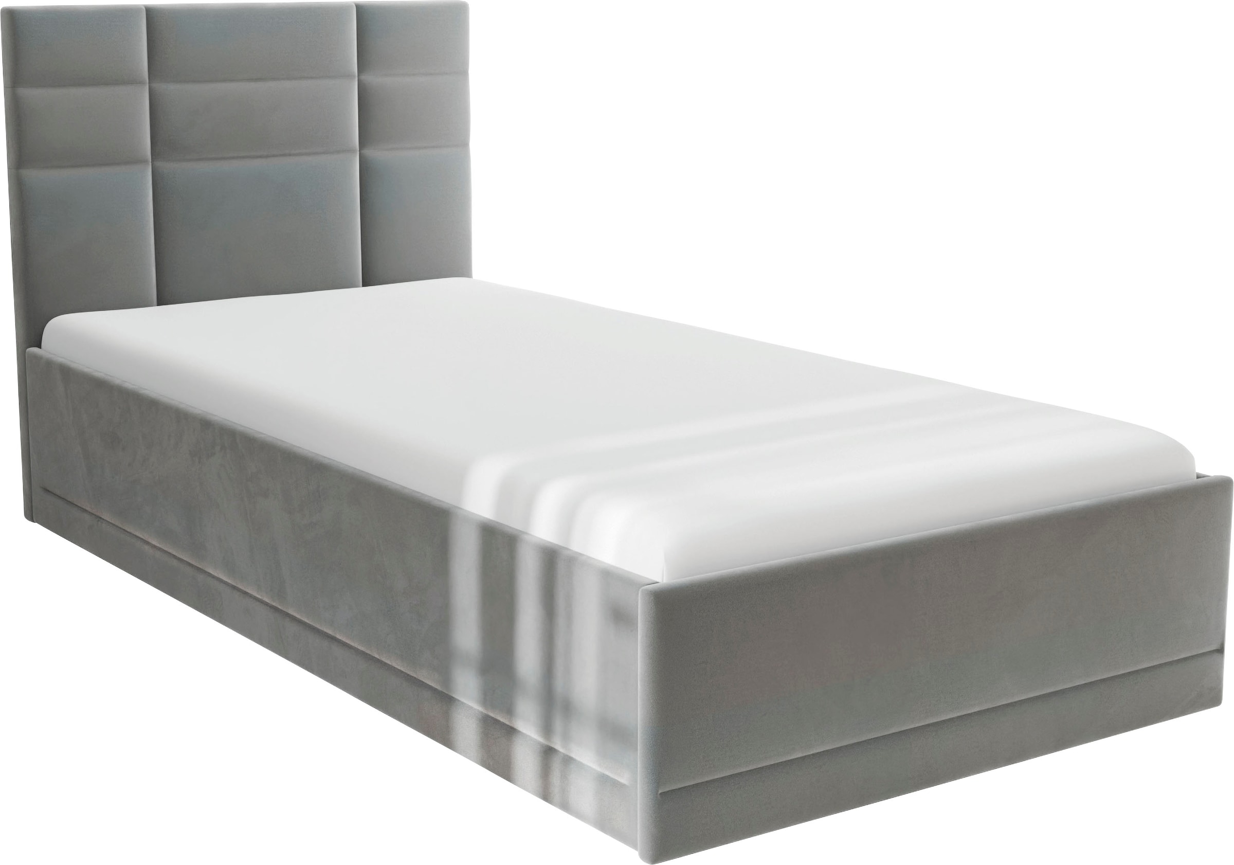 Westfalia Schlafkomfort Polsterbett »Prag« 3 Matraztenarten wählbar, mit und ohne Bettkasten