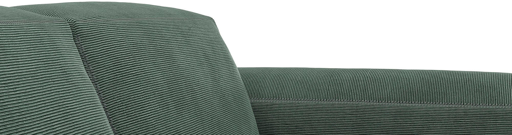 FLEXLUX Ecksofa »Lucera bequem und komfortabel durch hochwertigen Sitzaufbau, L.Form« modern & anschmiegsam, Kaltschaum, Stahl-Wellenunterfederung