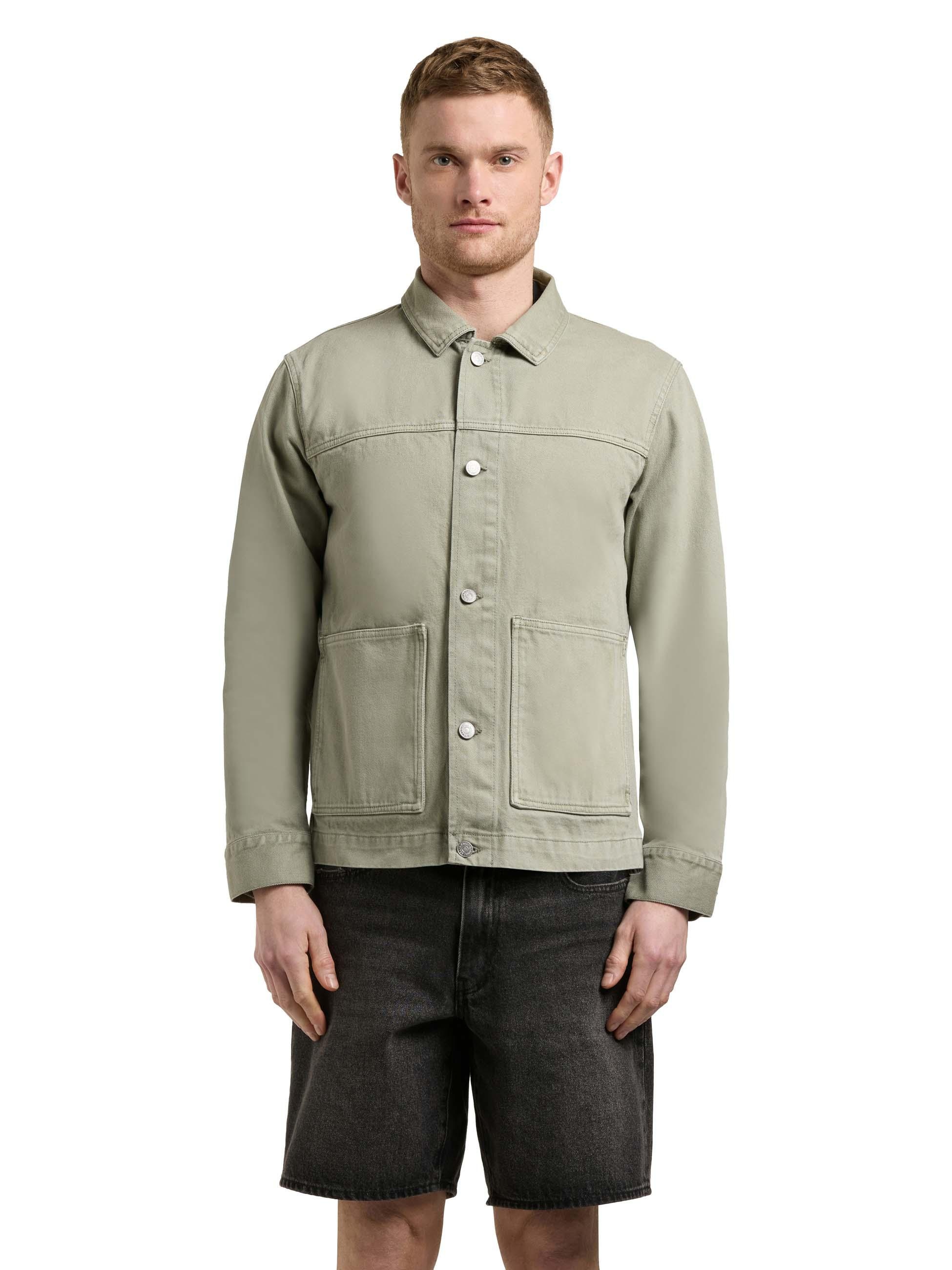 khujo Jeansjacke »Jeansjacke Barto« ohne Kapuze Modische Jacke in Jeans-Optik