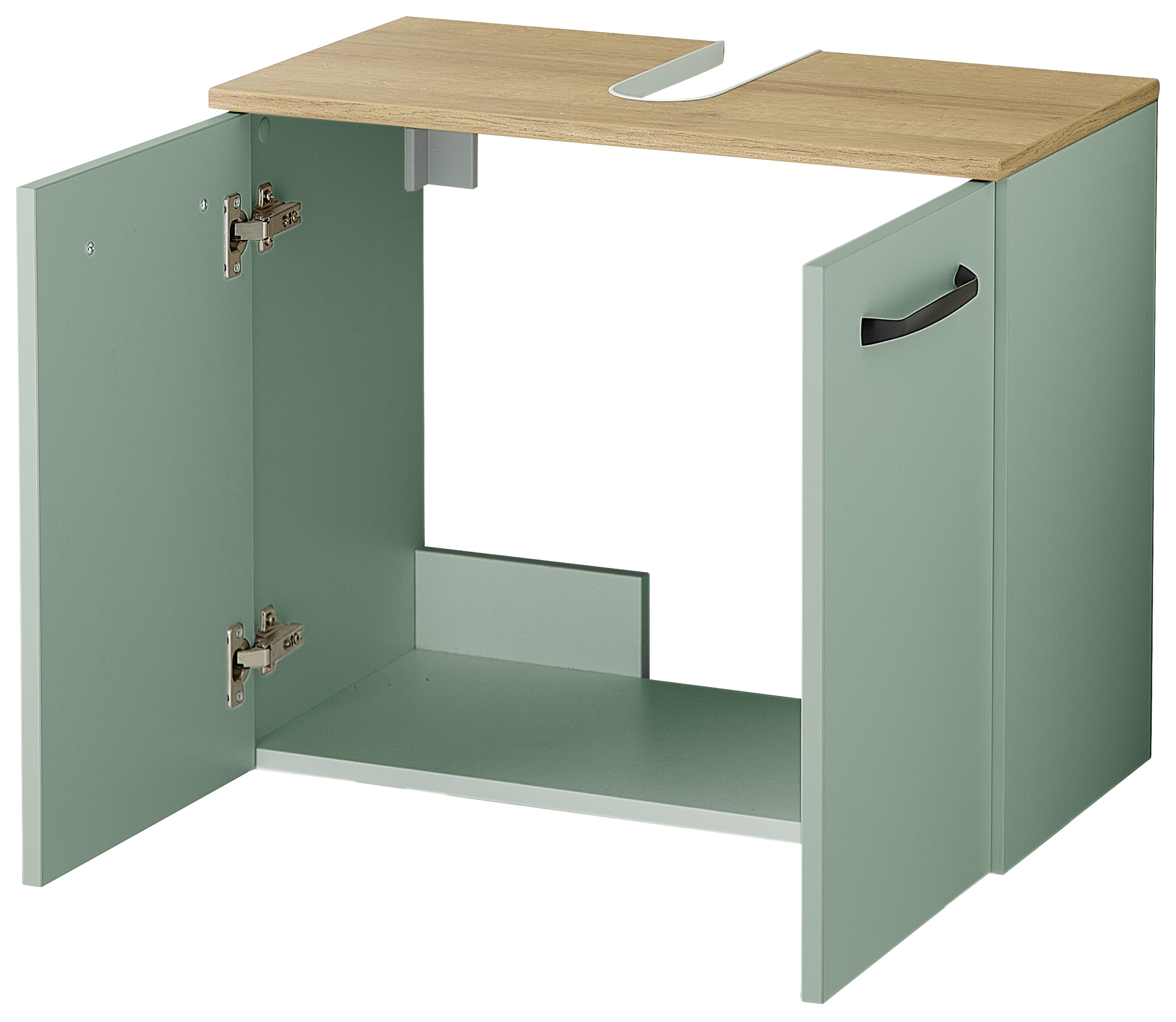 Saphir Badmöbel-Set »Quickset 500, Waschbeckenunterschrank mit Spiegel« 6 Stk. tlg.