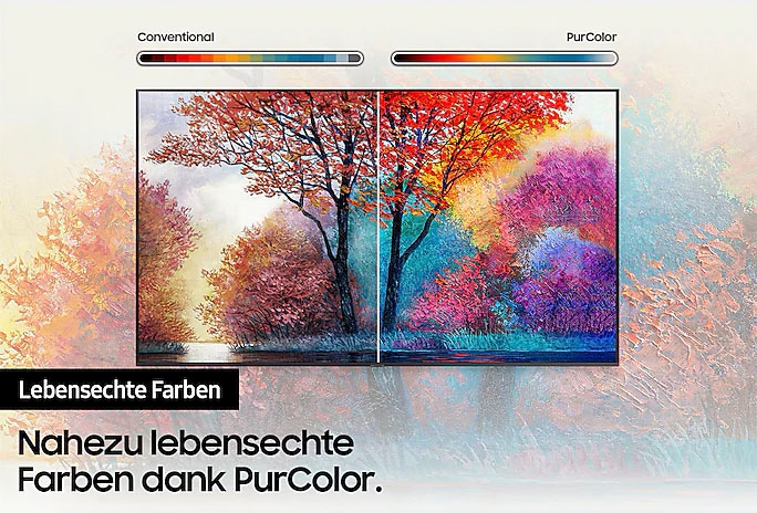 Samsung LED-Fernseher »GU50AU7199U«, 4K Ultra HD, Smart-TV, HDR,Crystal Prozessor 4K,Q-Symphony,Contrast Enhancer