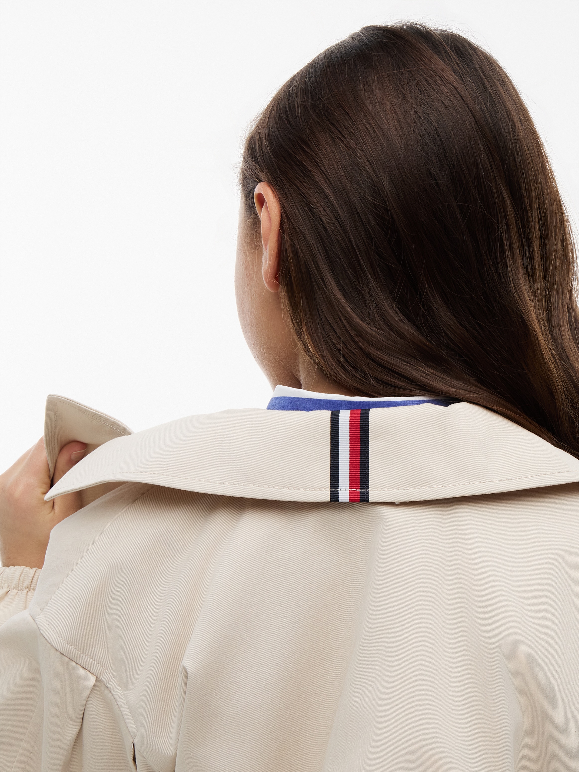 Tommy Hilfiger Kurzjacke 2-Reihig, Baumwoll-Mix, Kinder bis 16 Jahre