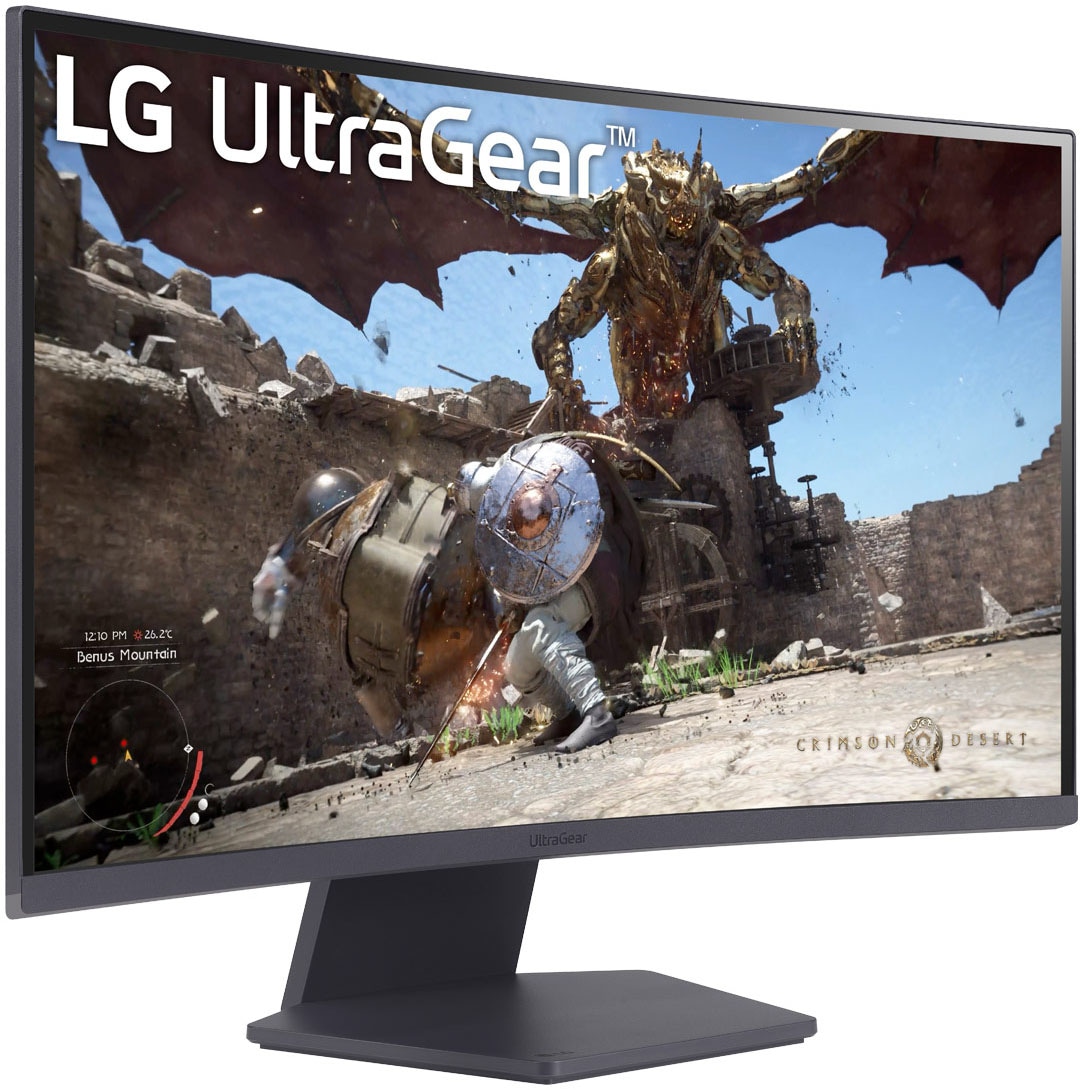 LG Curved-Gaming-Monitor »27GS60QX«, 68 cm/27 Zoll, 2560 x 1440 px, QHD, 1 ms Reaktionszeit, 180 Hz