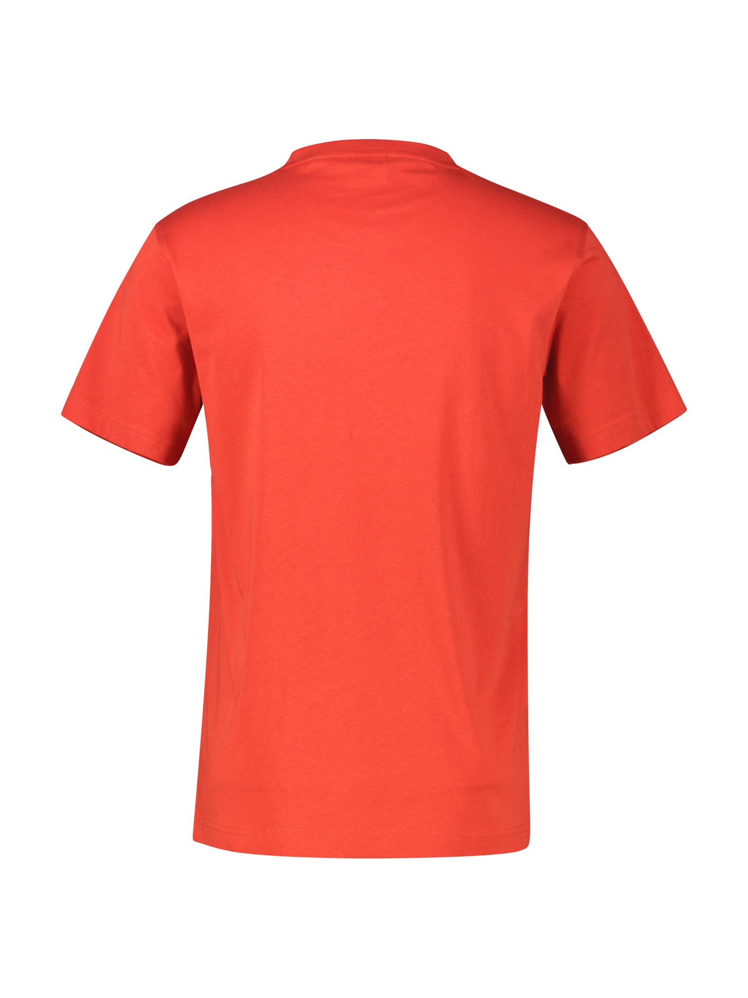 LERROS Rundhalsshirt mit Logo Stickerei