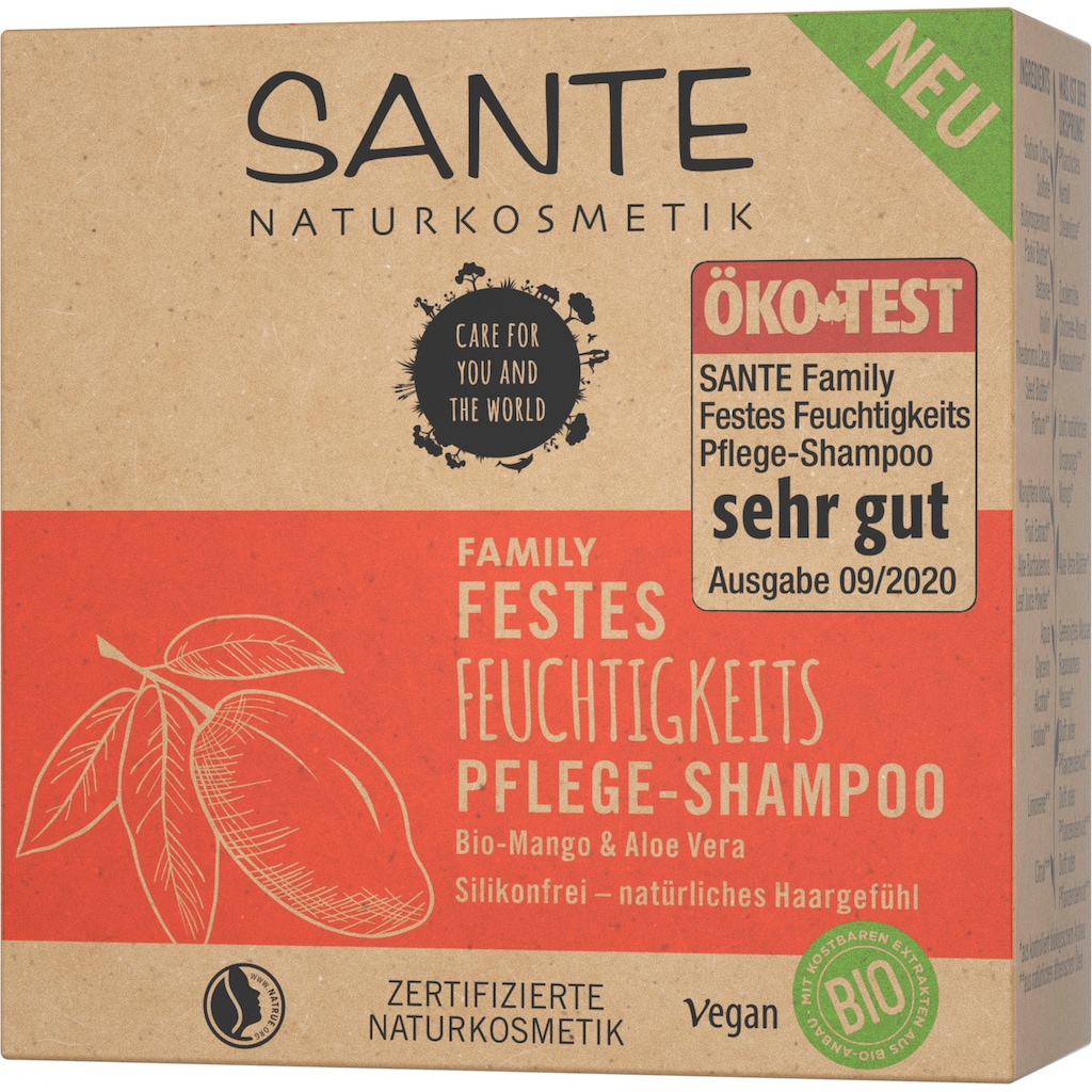 SANTE Festes Haarshampoo »FAMILY Feuchtigkeitsshampoo«