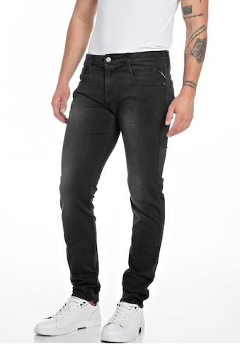 Replay Slim-fit-Jeans »Anbass Superstretch«, in authentischer Used-Waschung kaufen