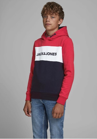 Jack & Jones Junior Kapuzensweatshirt »JJELOGO BLOCKING SWEAT H« kaufen