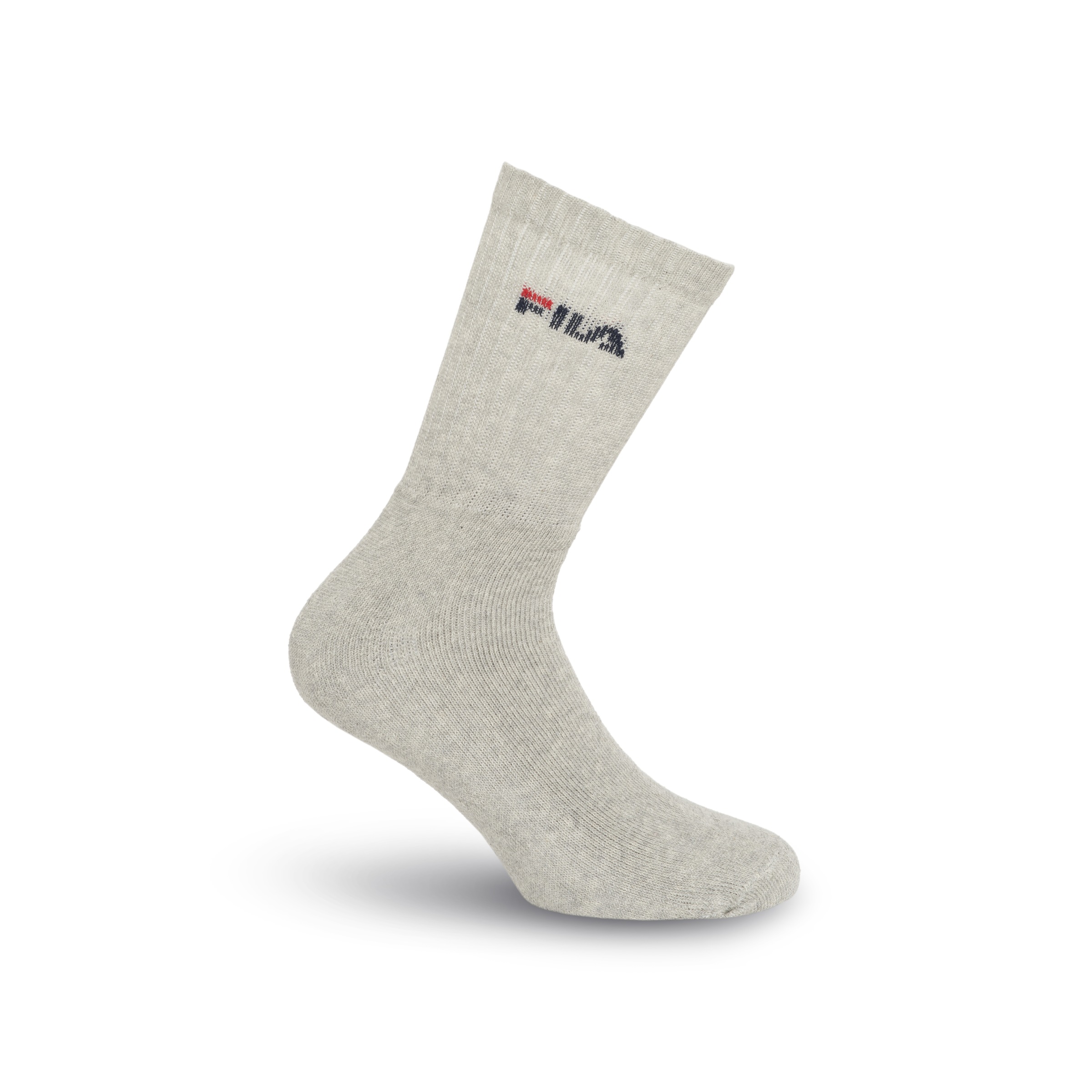 Fila Sportsocken »UNISEX CREW TENNIS FULL TERRY SOCKS«, (3 Paar), mit dezentem Logoschriftzug