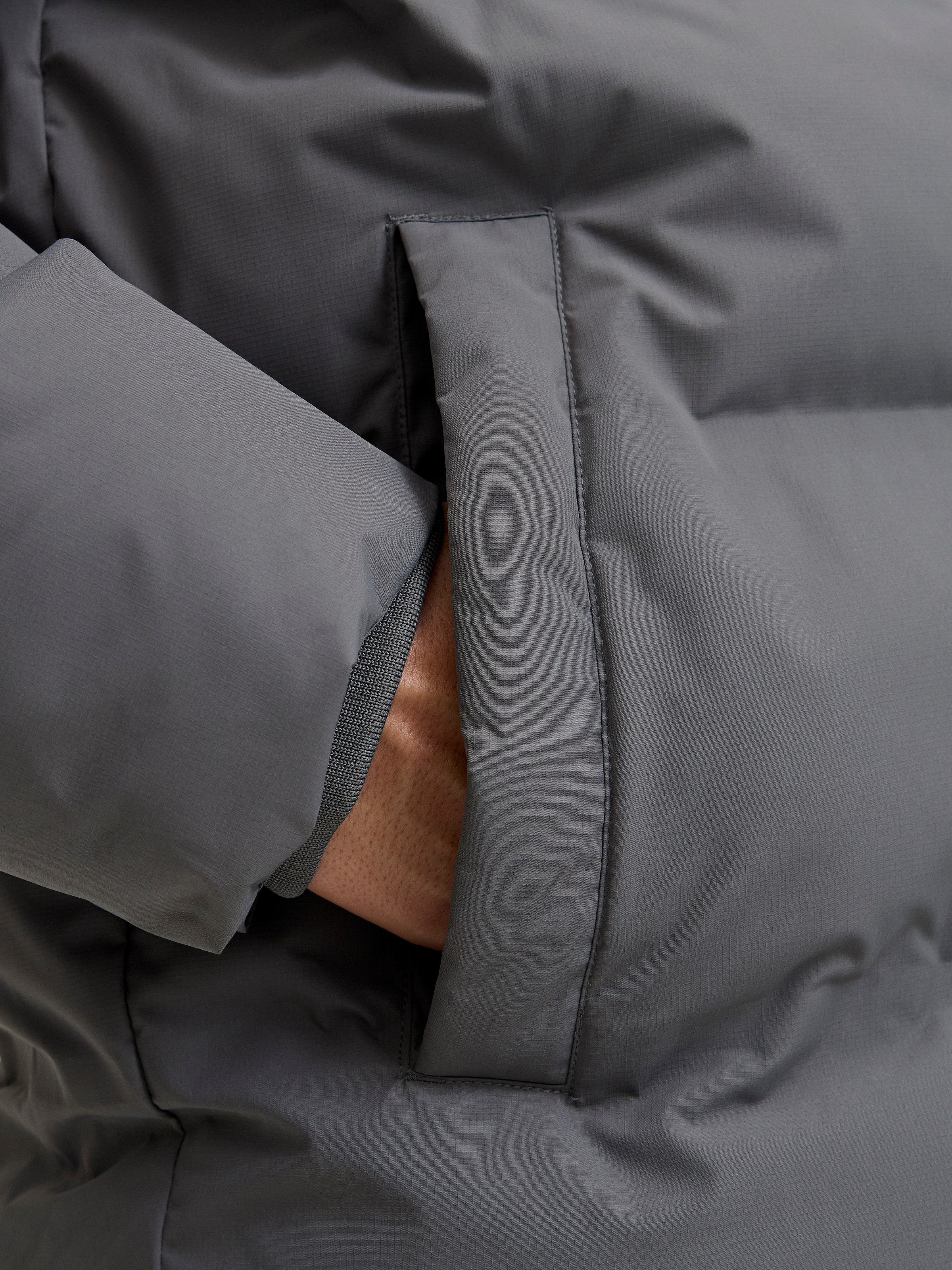 Jack & Jones Steppjacke »JJESOHO PUFFER HOOD SN« mit Kapuze