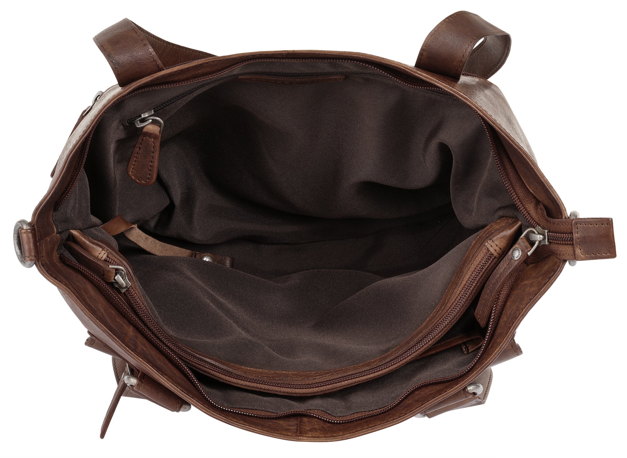 Spikes & Sparrow Shopper, echt Leder