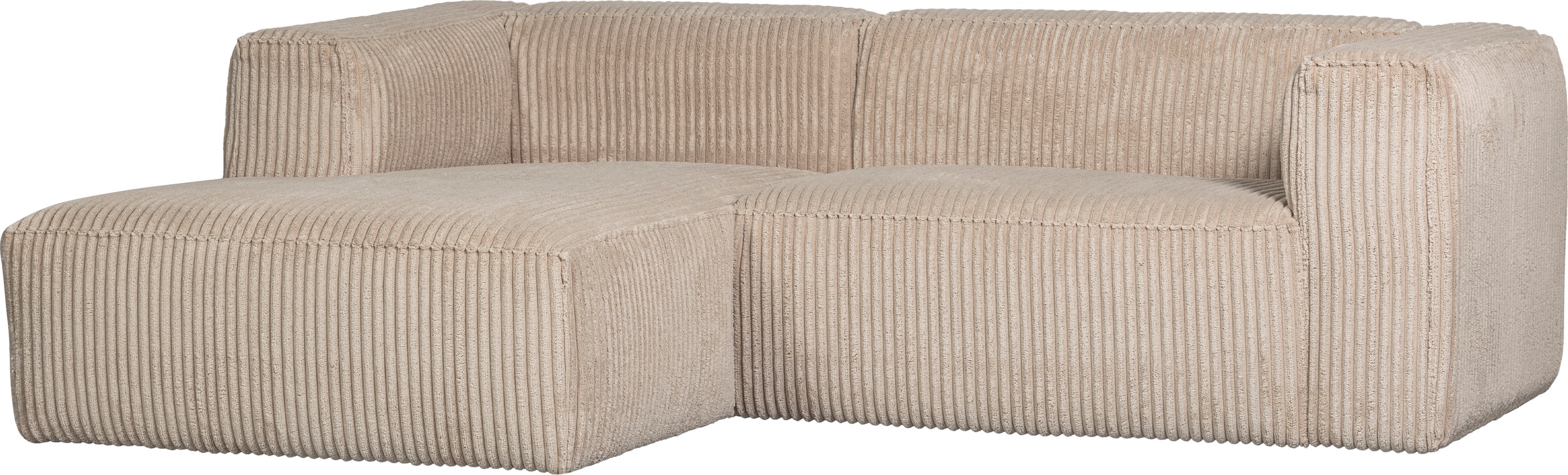 WOOOD Ecksofa »Bean«, Chaiselongue-Sofa, Breite 254 cm