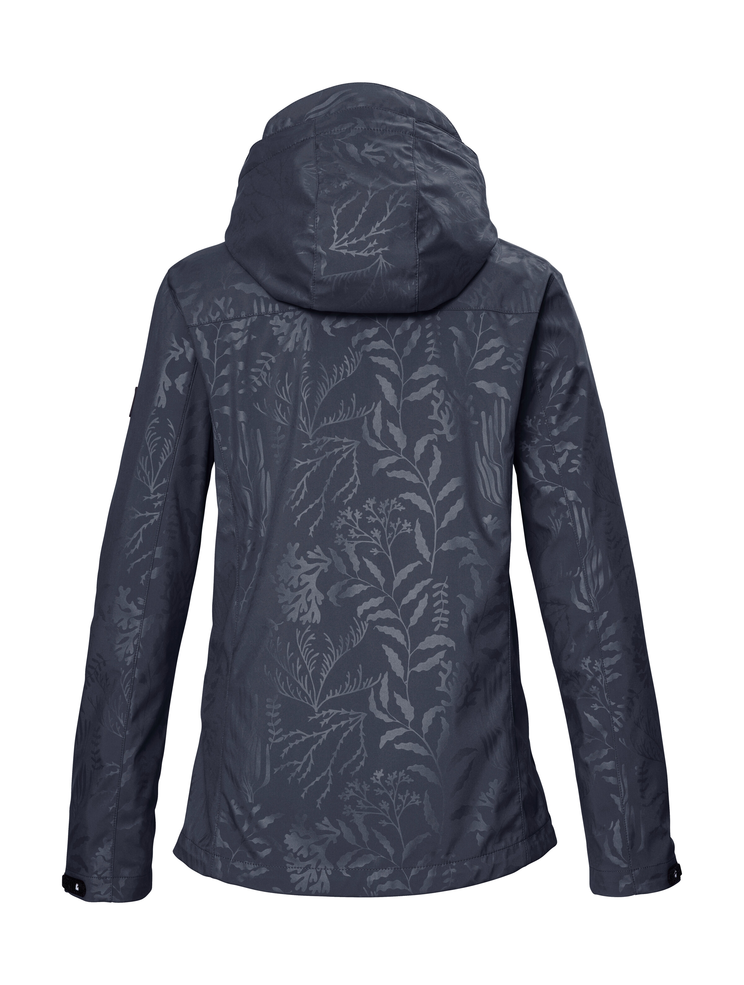 Killtec Softshelljacke »KOS 122 WMN SFTSHLL JCKT FLORAL«, Softshelljacke: Wind- und wasserdicht, atmungsaktiv, Kapuze abzippbar