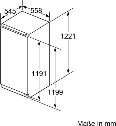 BOSCH Einbaukühlschrank 8 »KIF41ADD0«